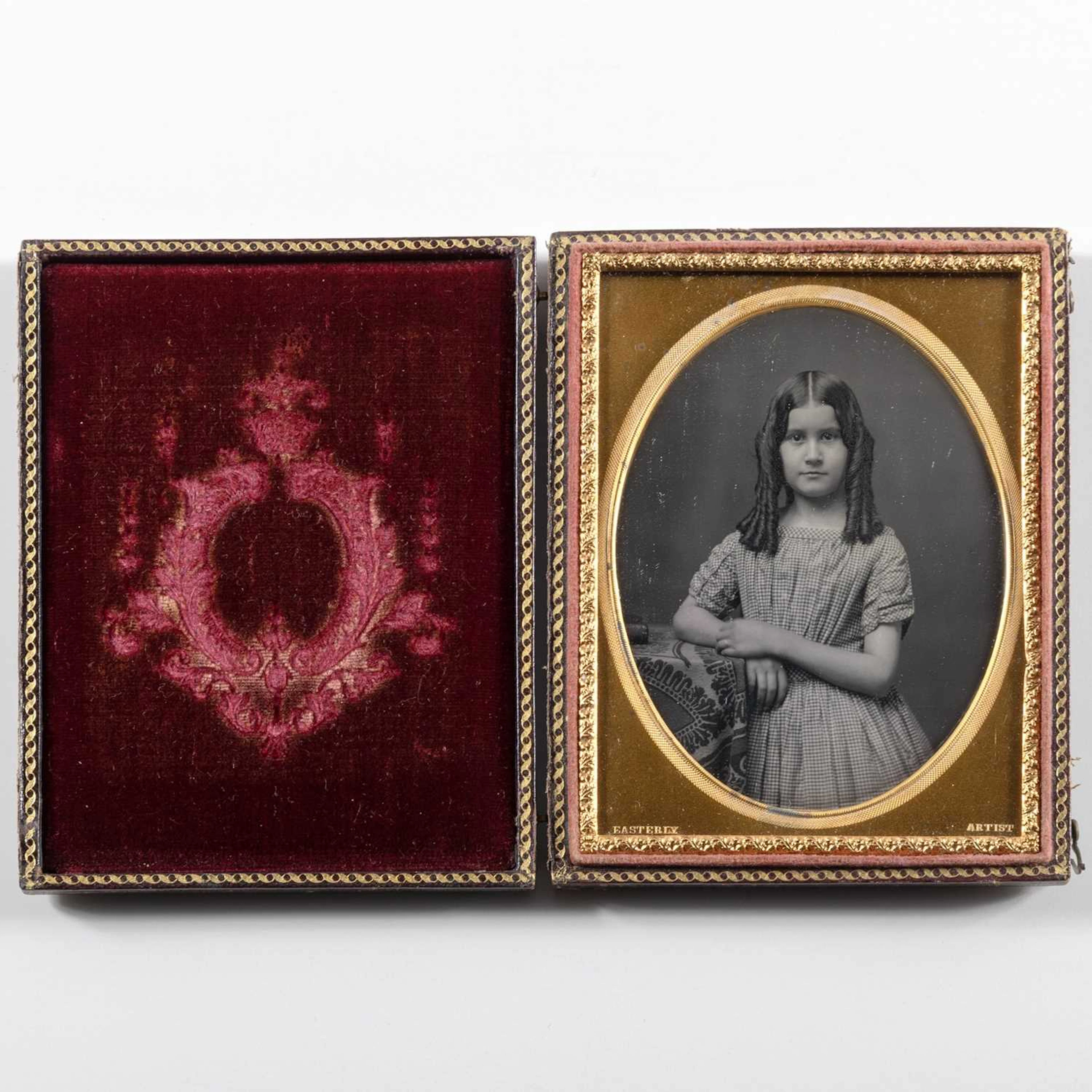Thomas M. Easterly, daguerreotype of a young girl