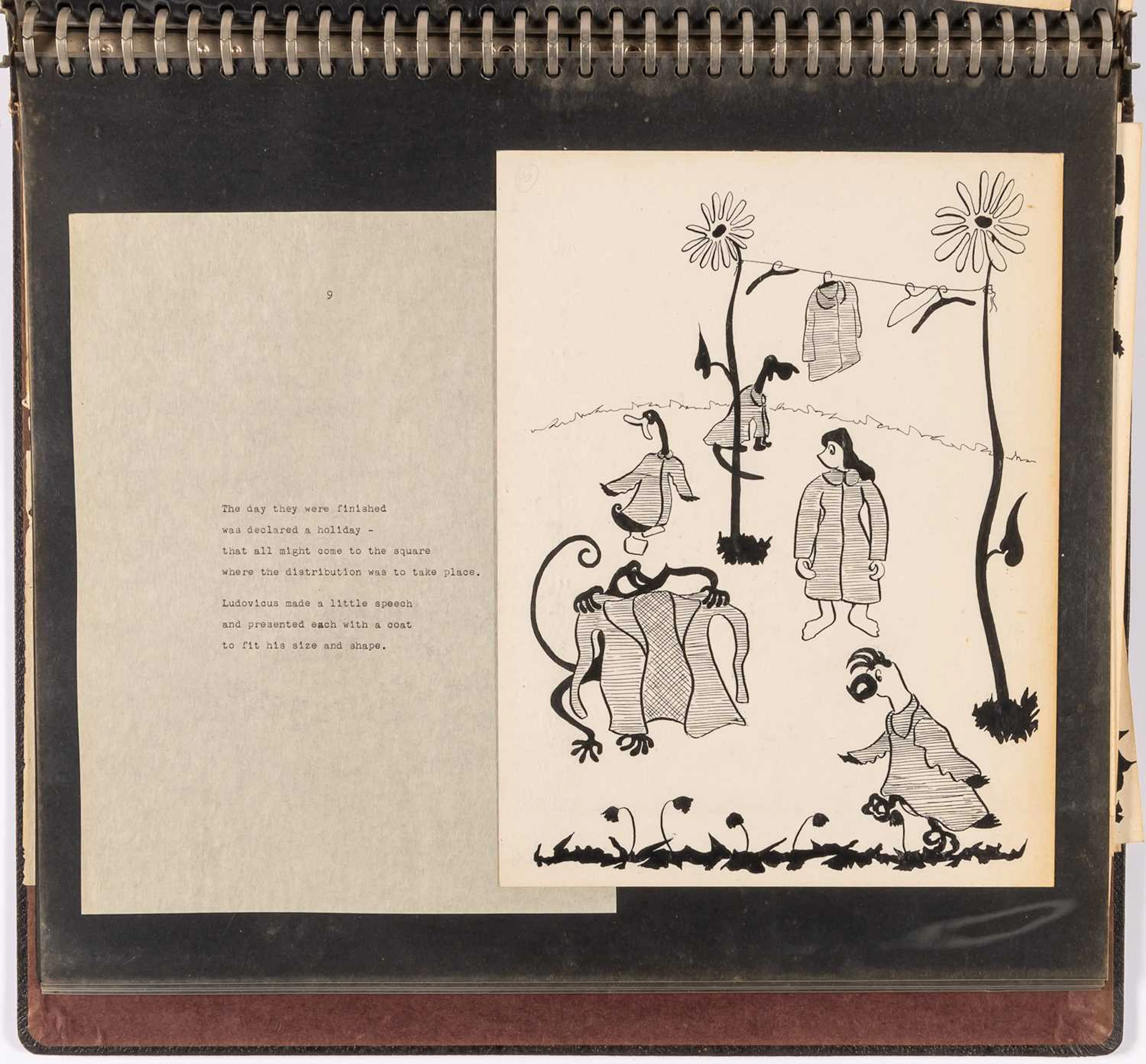 A manuscript children's book by Nanno Freerk de Groot