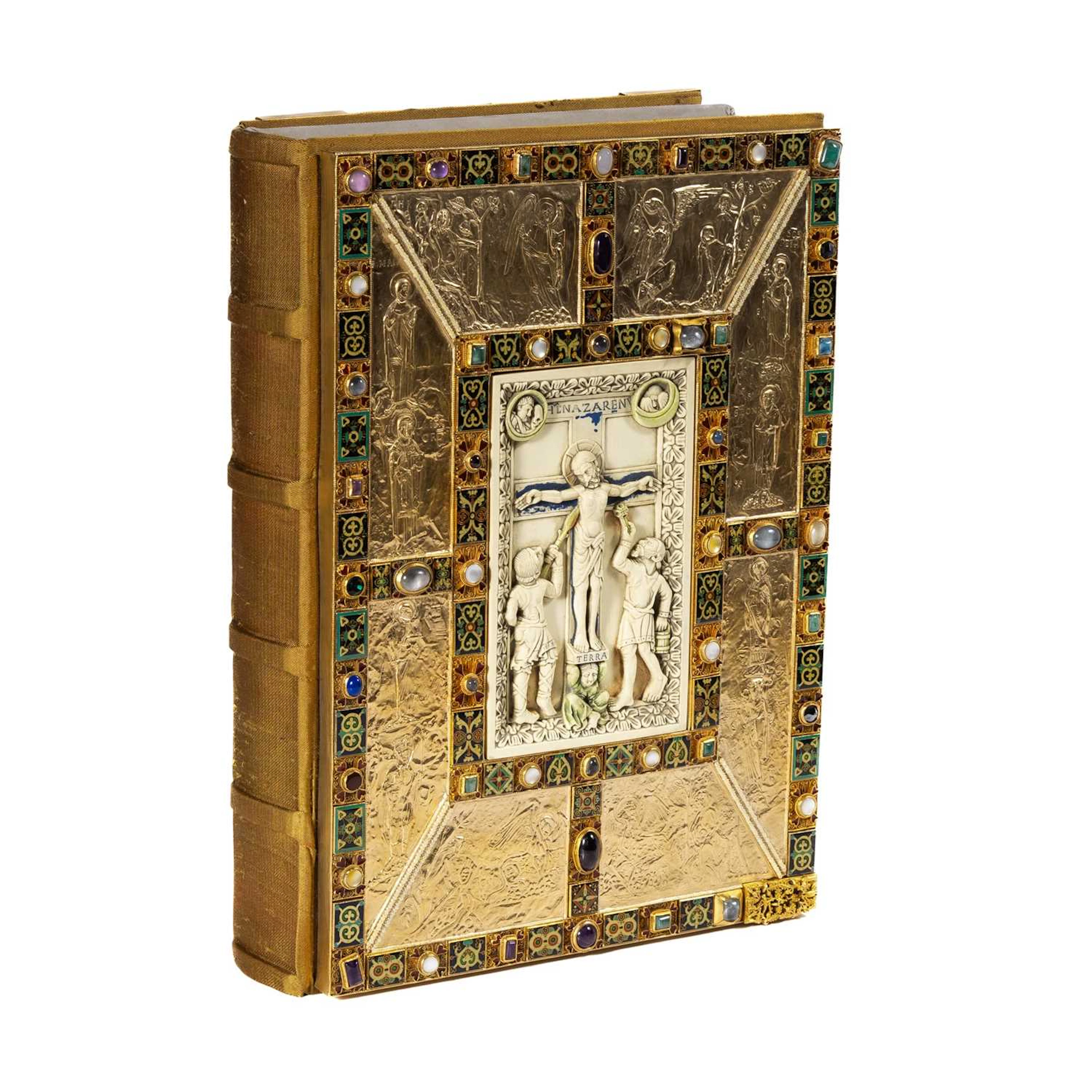 Codex Aureus of Echternach facsimile edition with a reproduction of