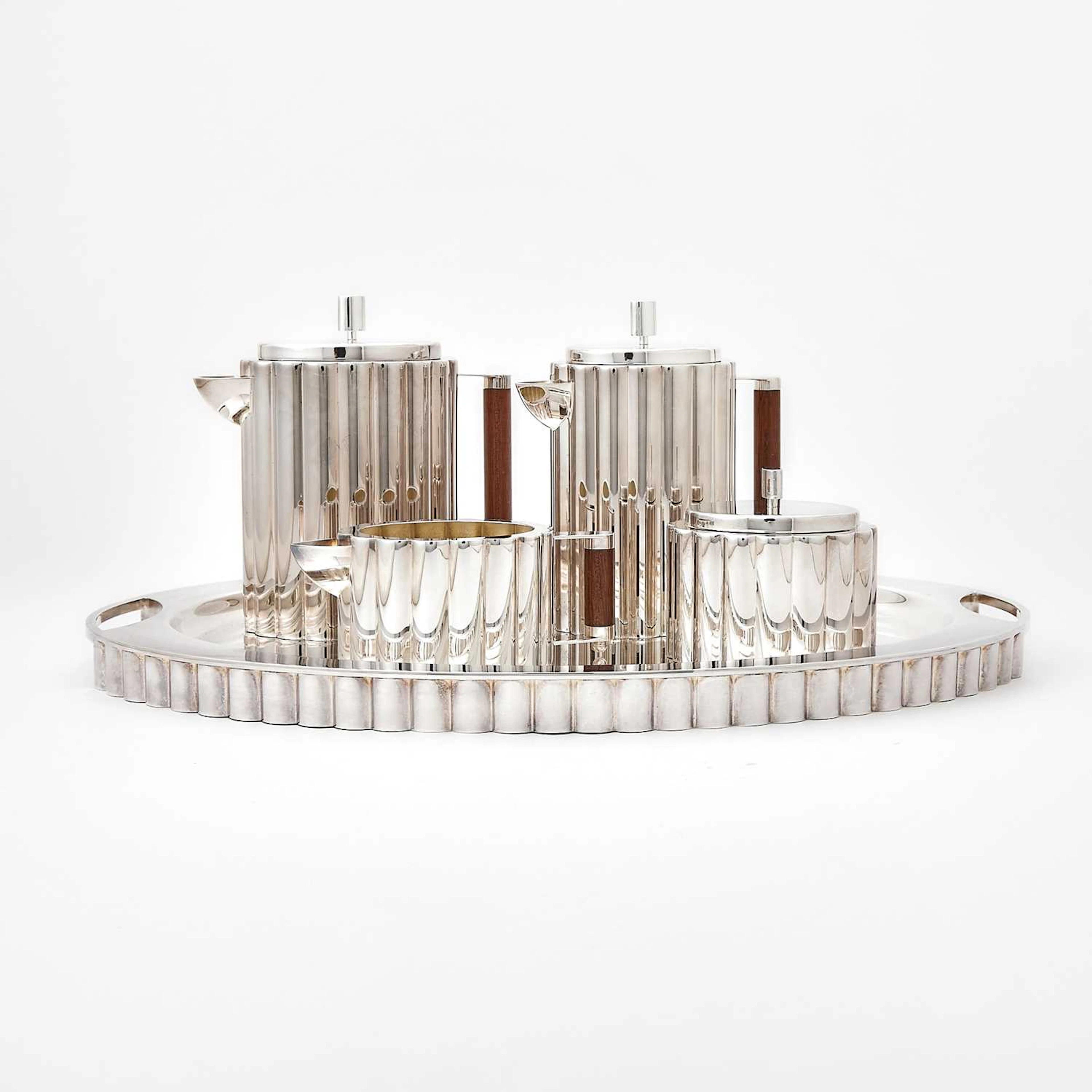 Italian Silver Tea and Coffee Service