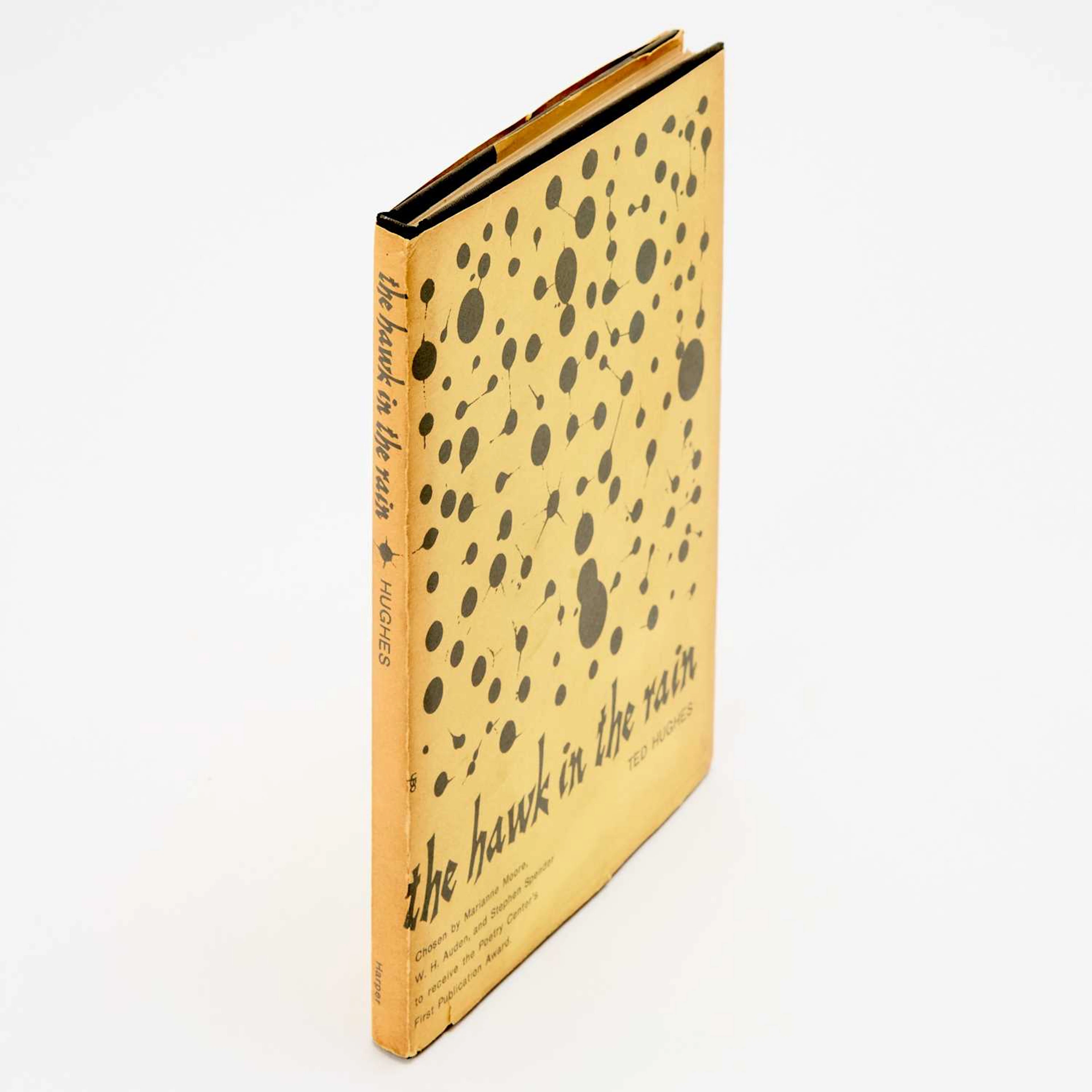 First American edition of Ted Hughes' first collection