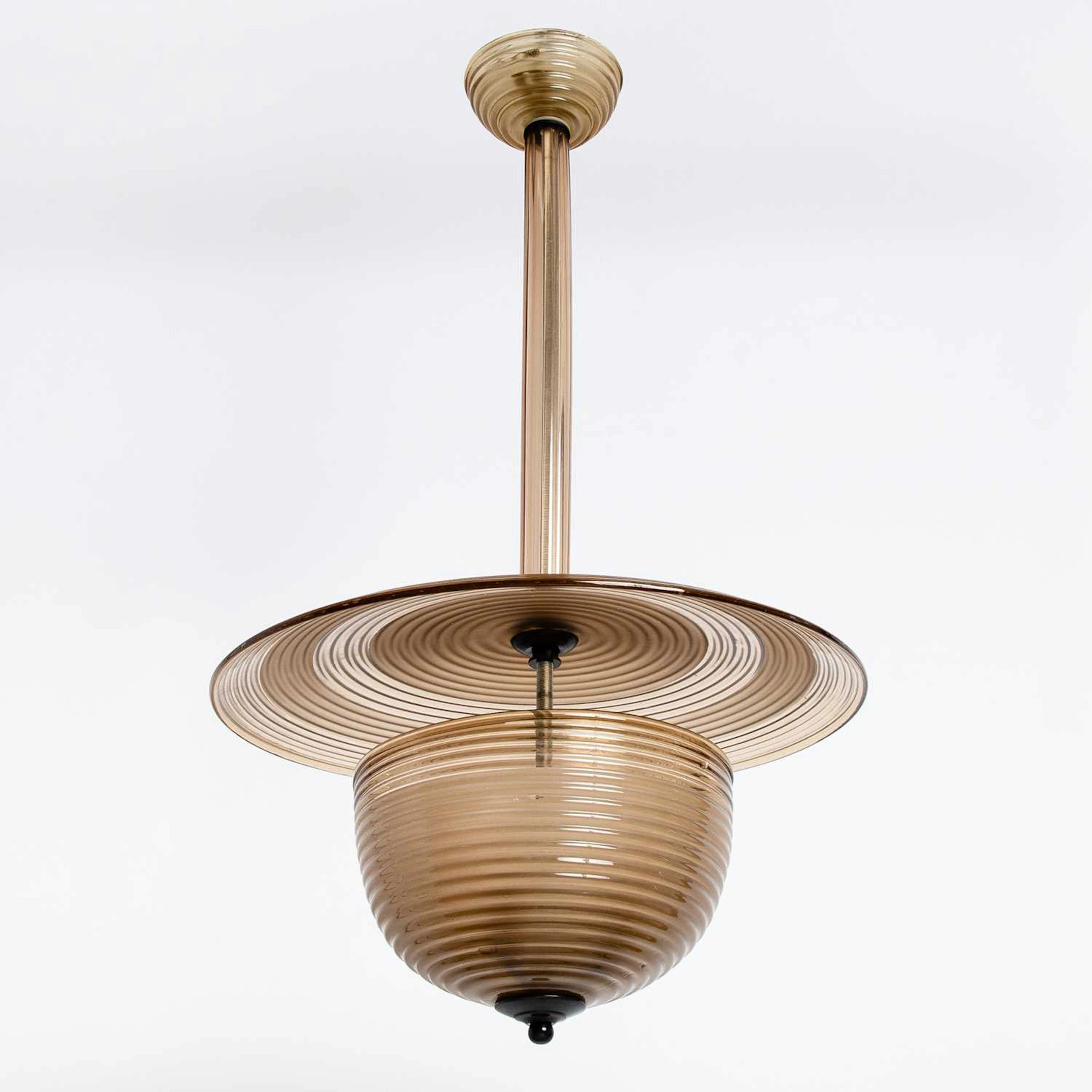 Murano Blown Glass Four-Light Chandelier