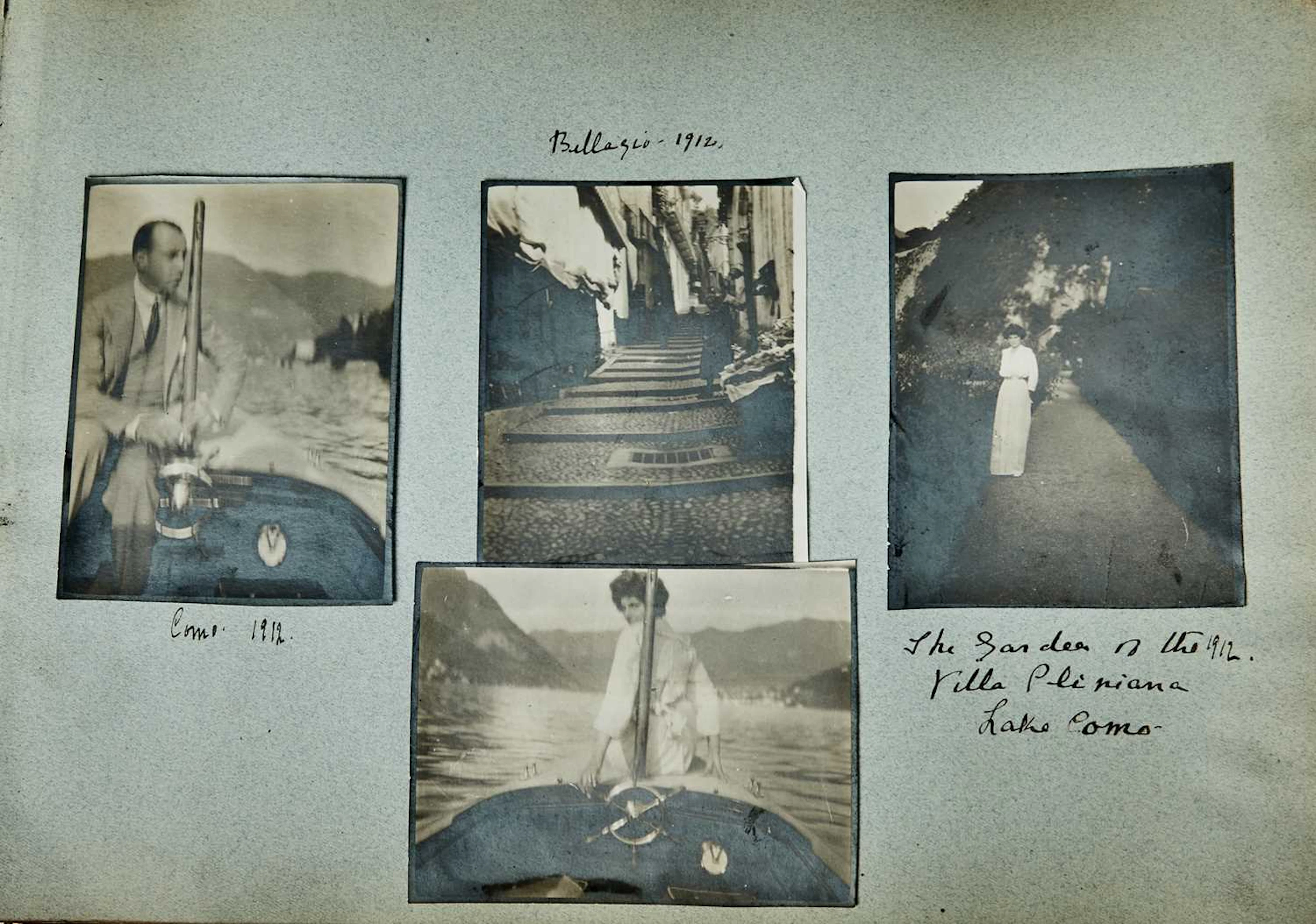 Photograph albums of Blanche Oelrichs, known as the author Michael