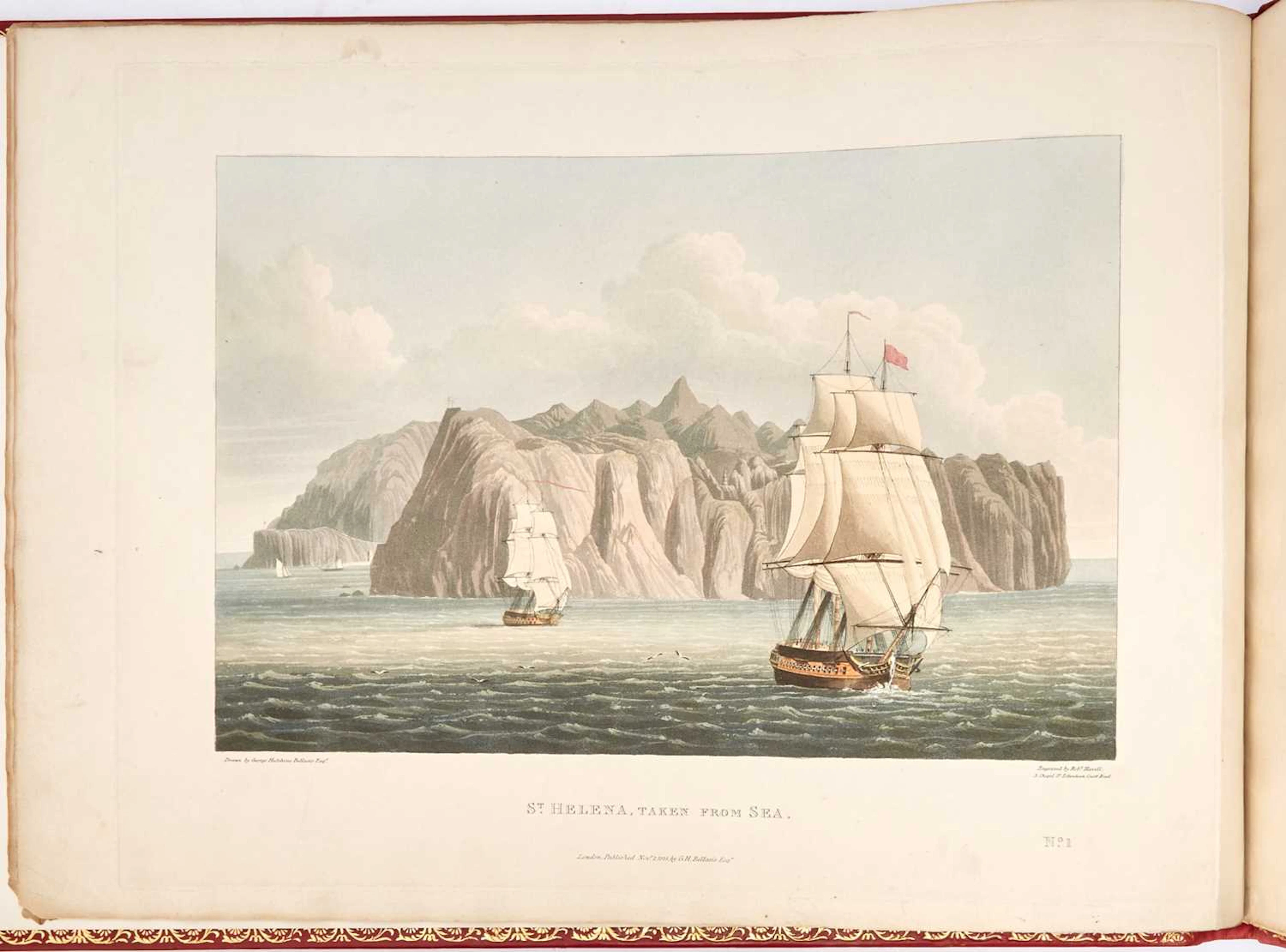 Bellasis's views of St. Helena
