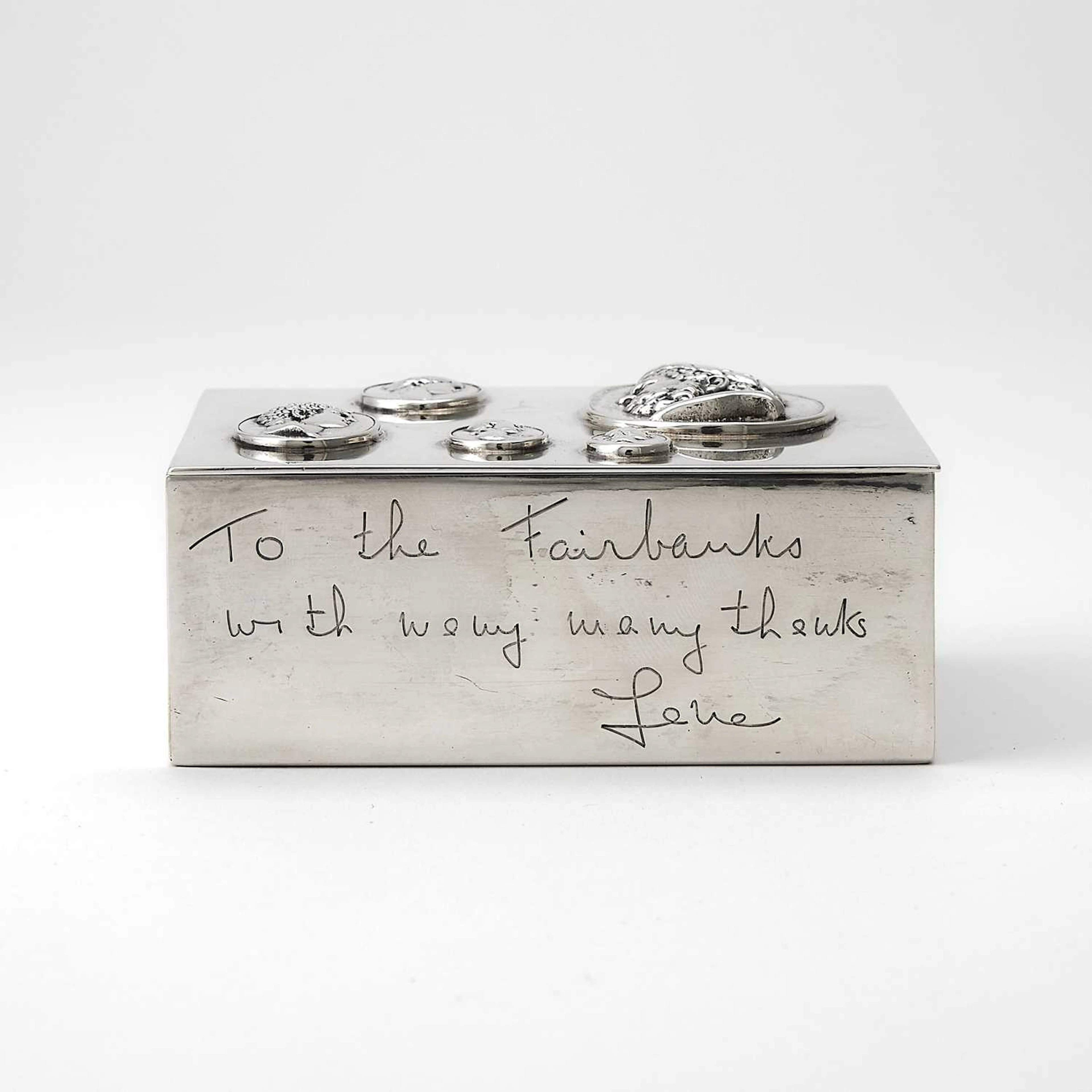 Tiffany and Co. Sterling Silver Presentation Cigarette Box from Marlene