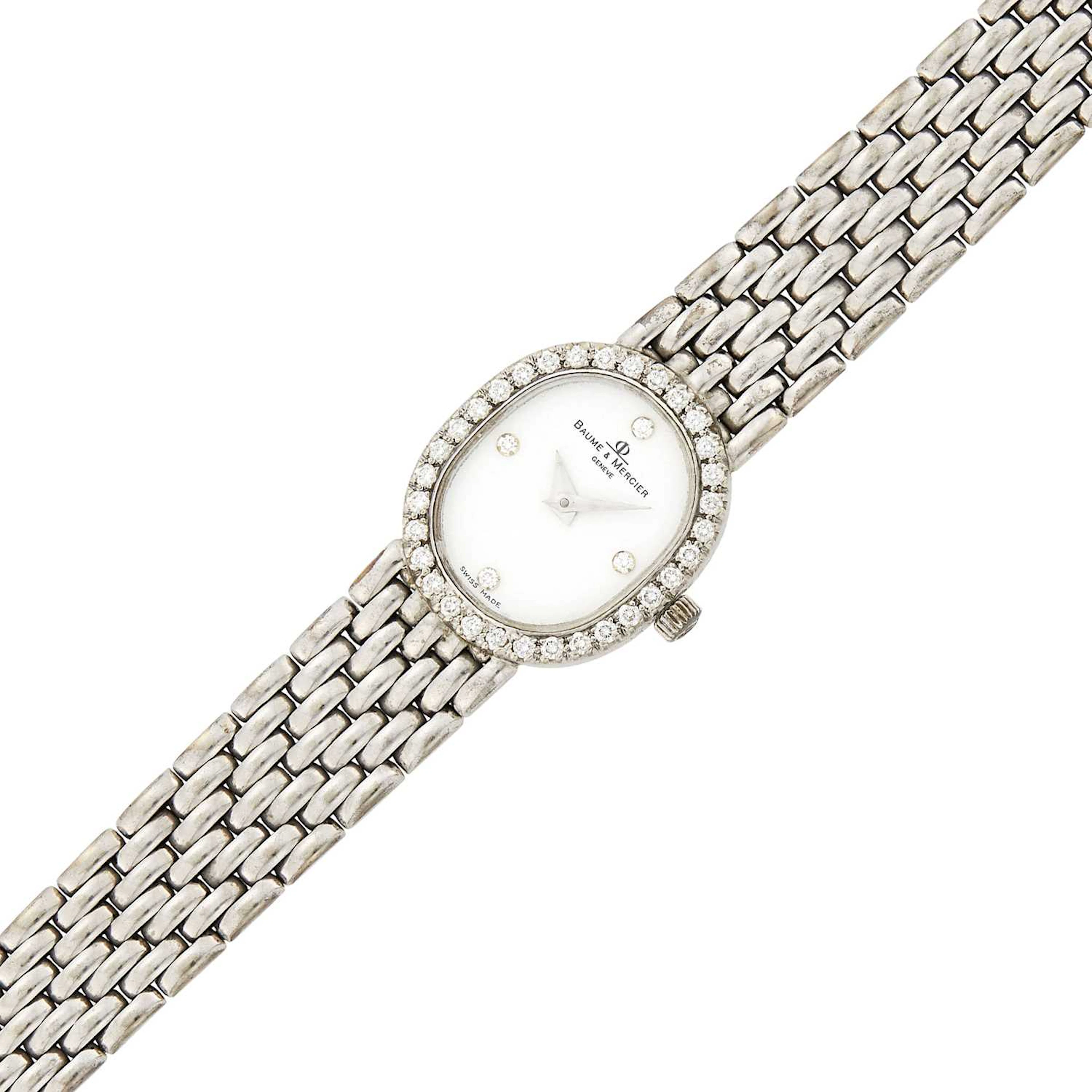 Baume & Mercier Lady's White Gold and Diamond Wristwatch