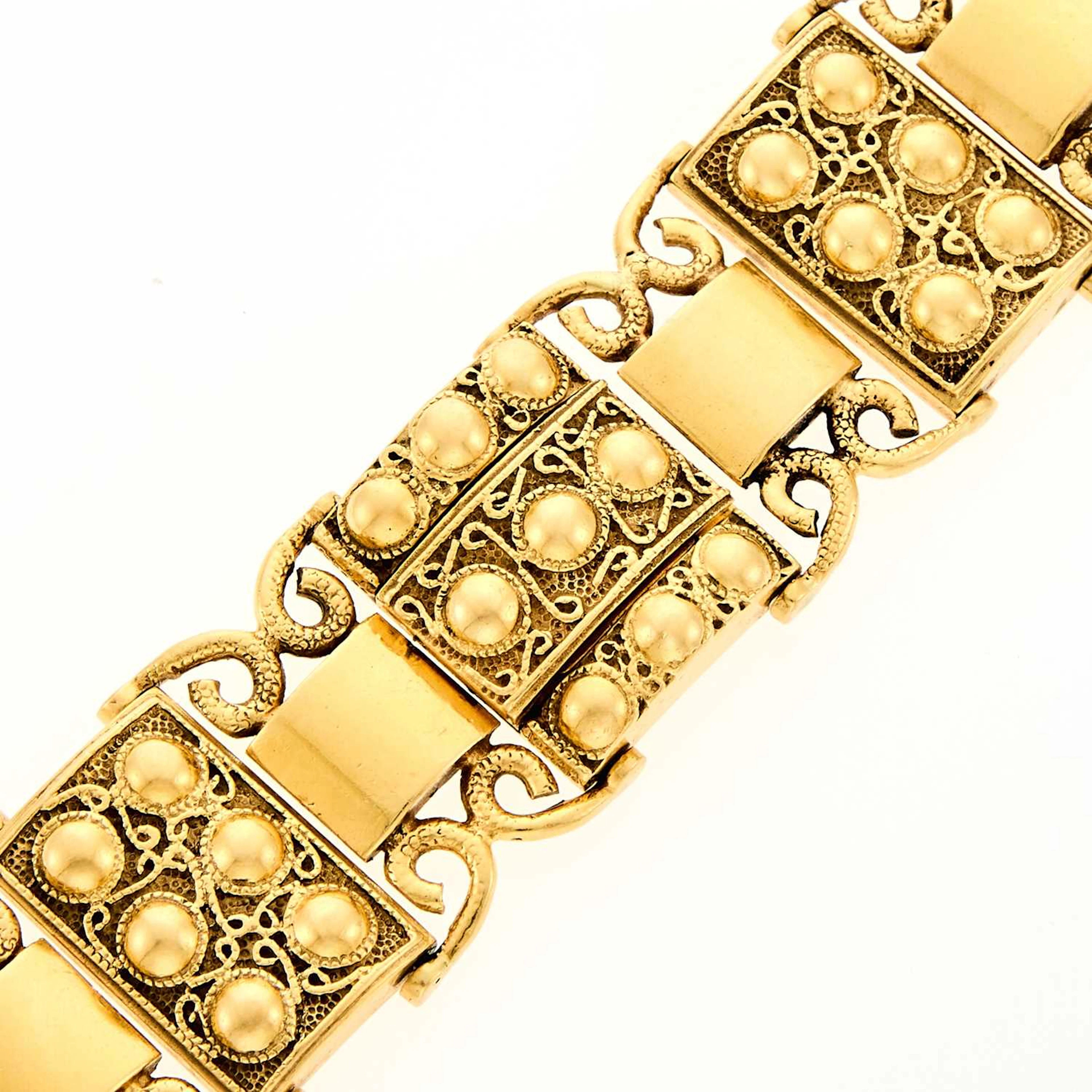 Ulysse Nardin Gold Link Bracelet-Watch