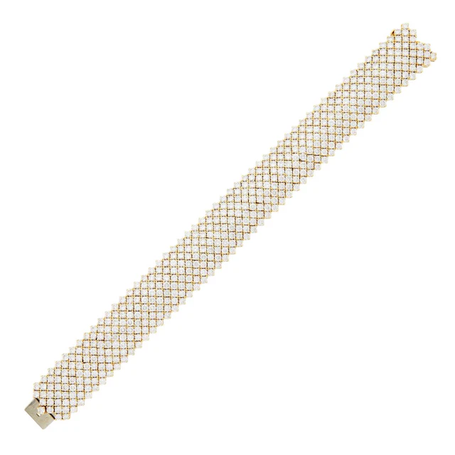 Gold and Diamond Bracelet