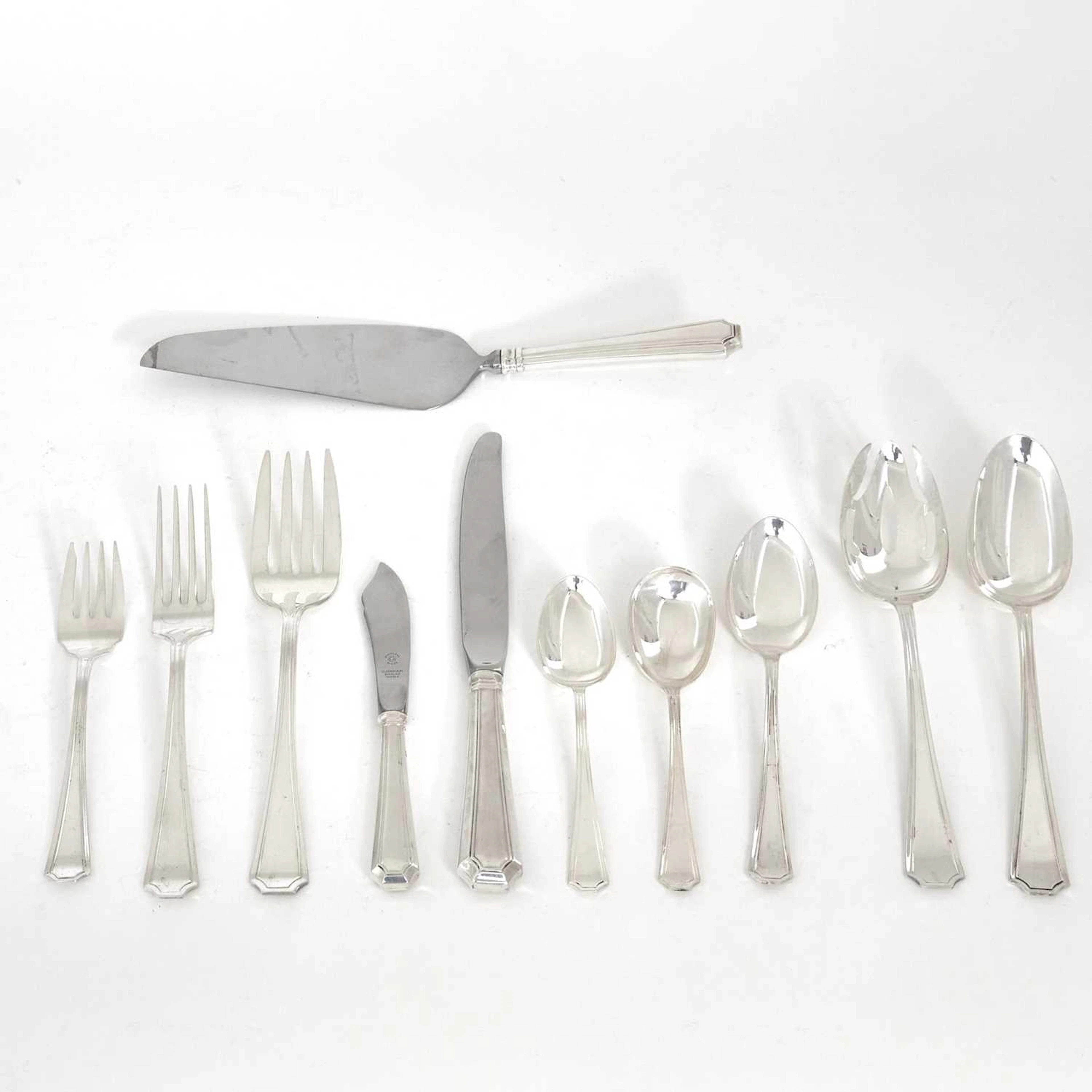 Gorham Sterling Silver "Fairfax" Pattern Flatware Service