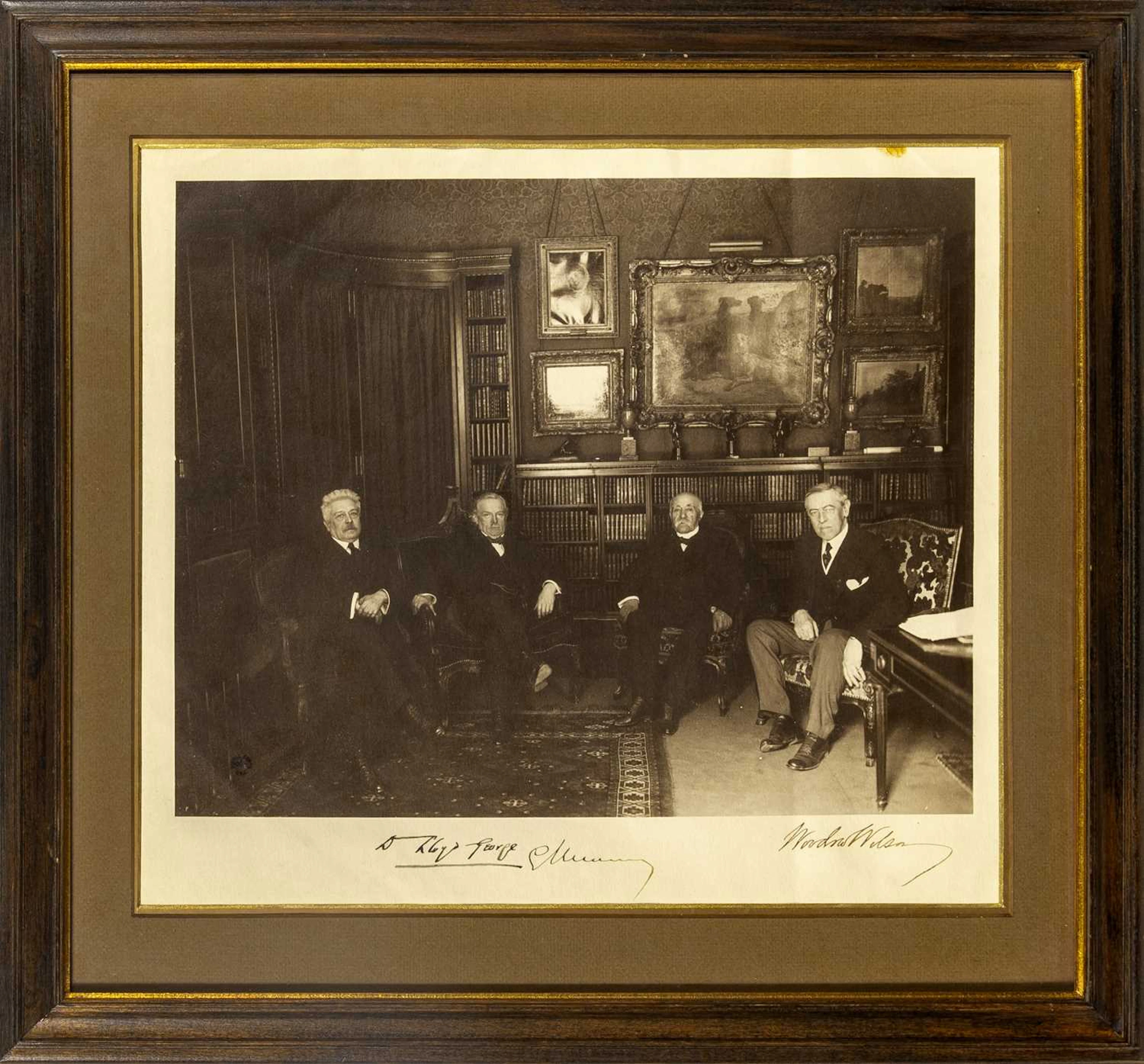 The Big Four at the Treaty of Versailles