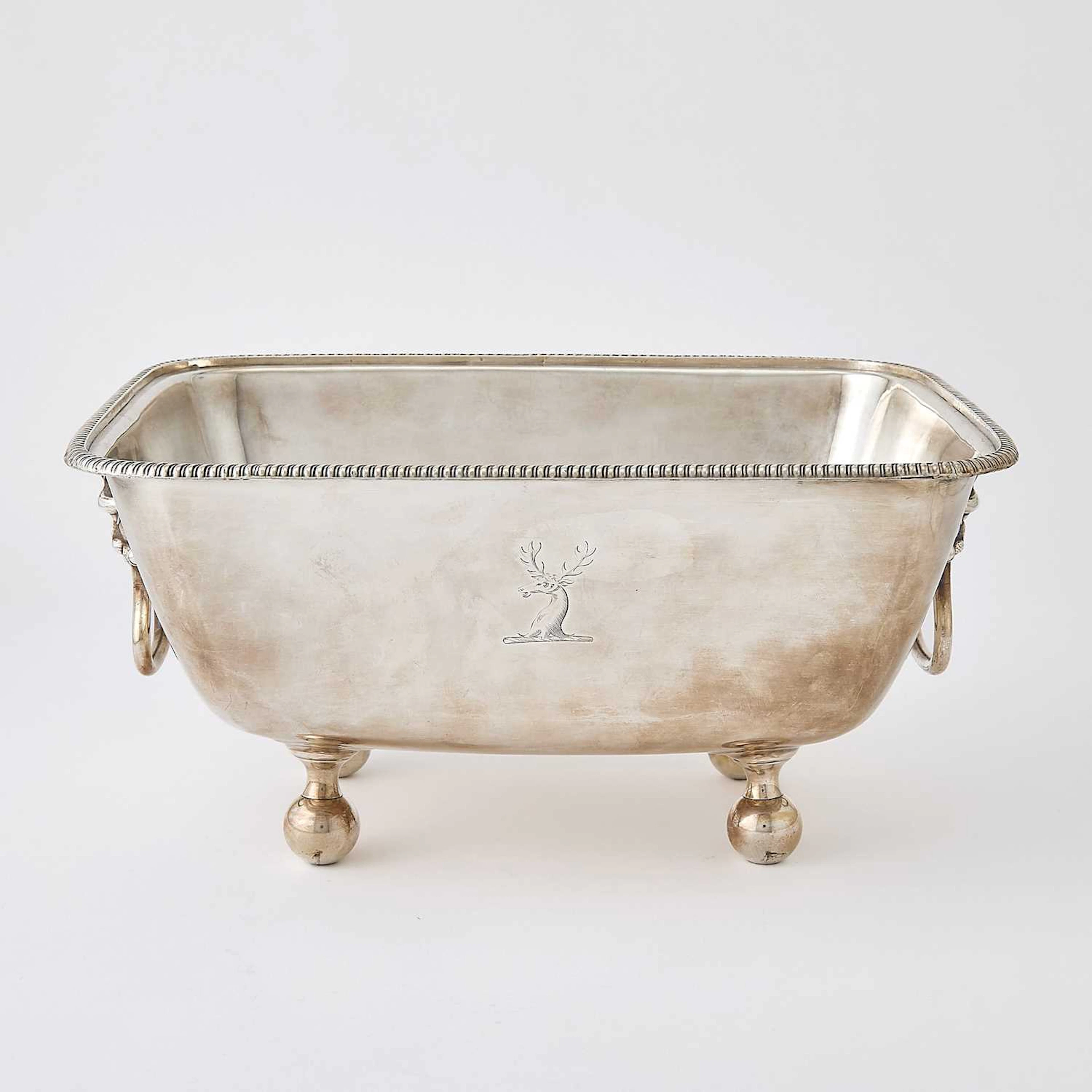 English Silver Plated Centerpiece Bowl