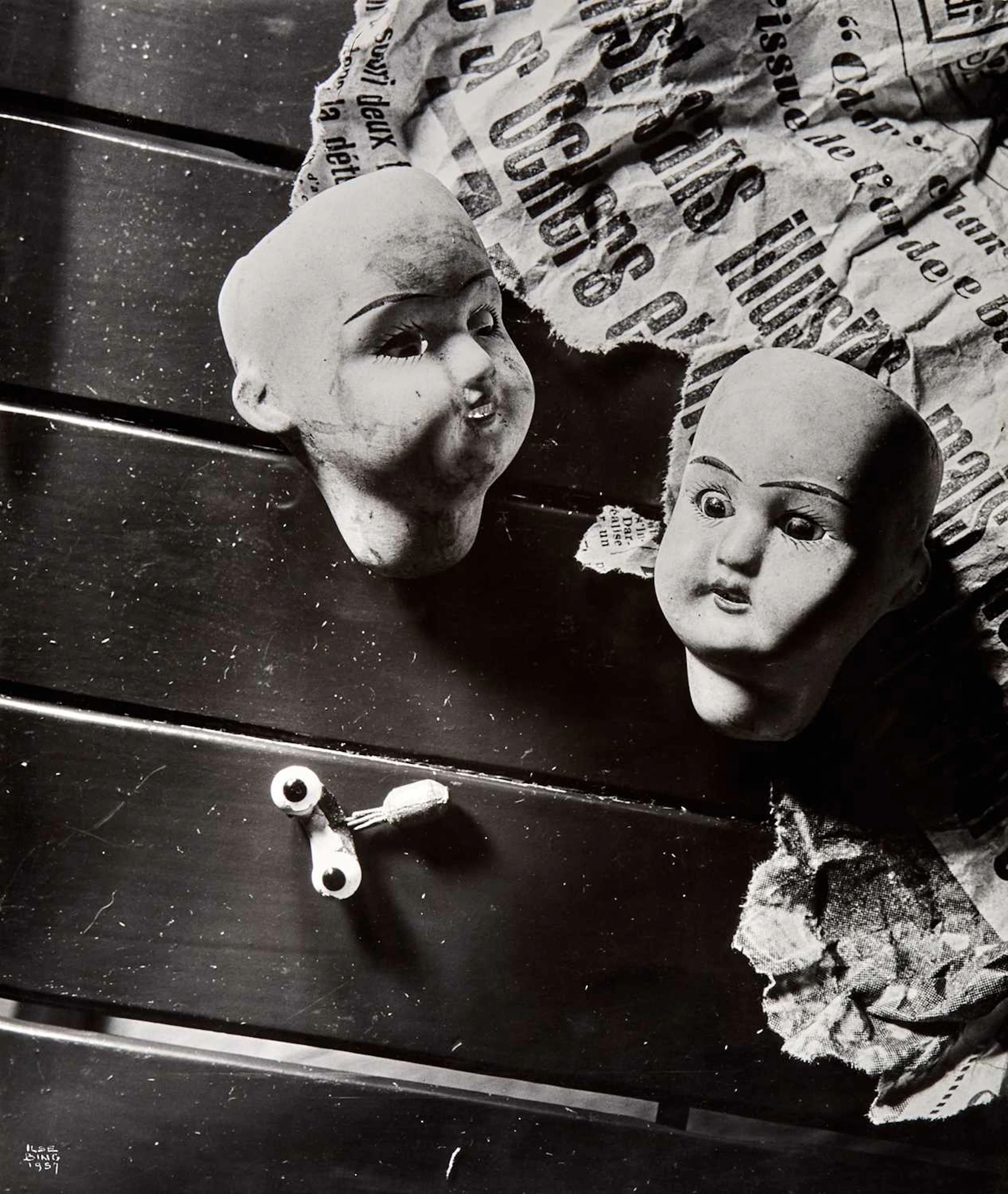 Ilse Bing, Without Illusion, Flea Market, Paris 1957