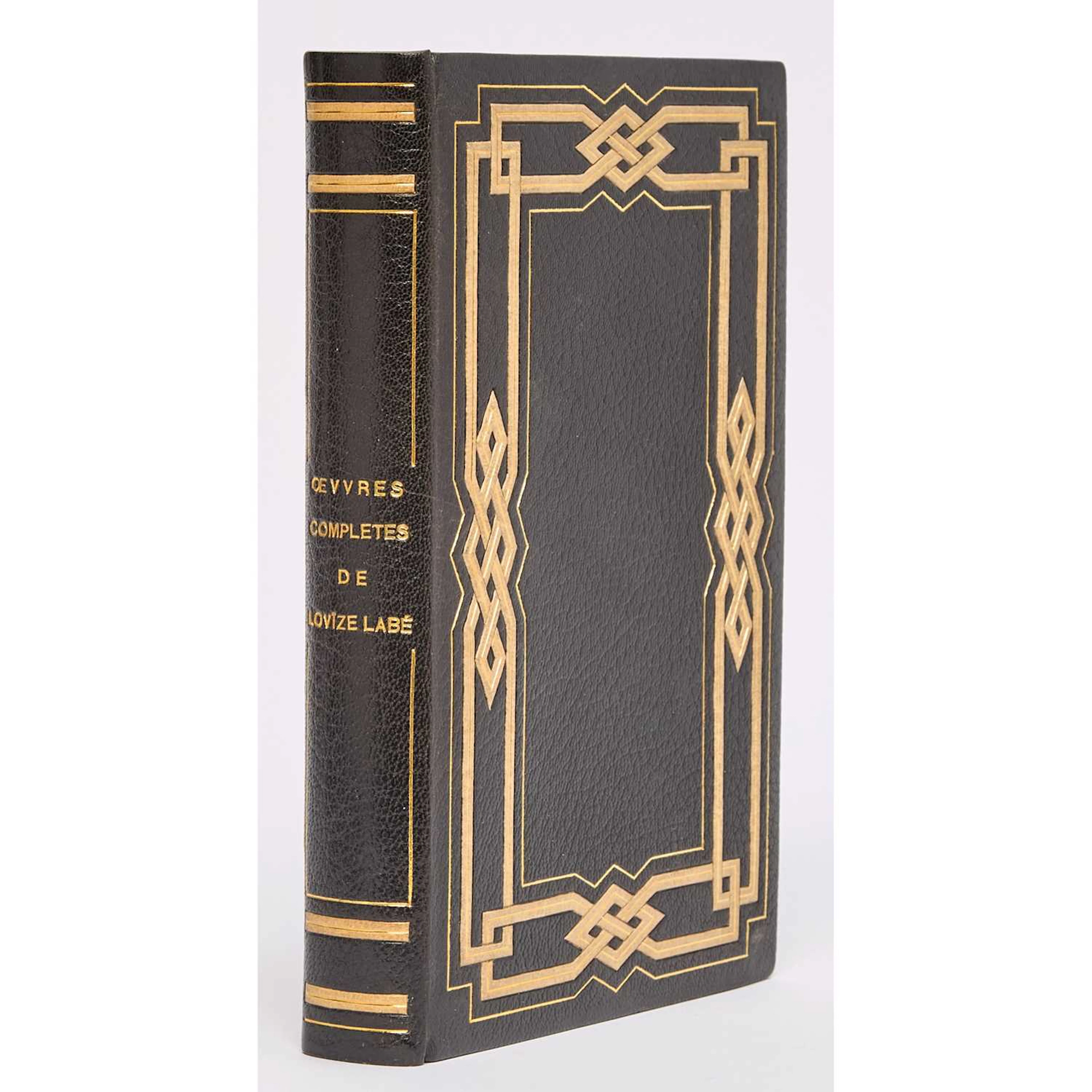The Stols edition of Labe, bound by the Legrains, father and stepson