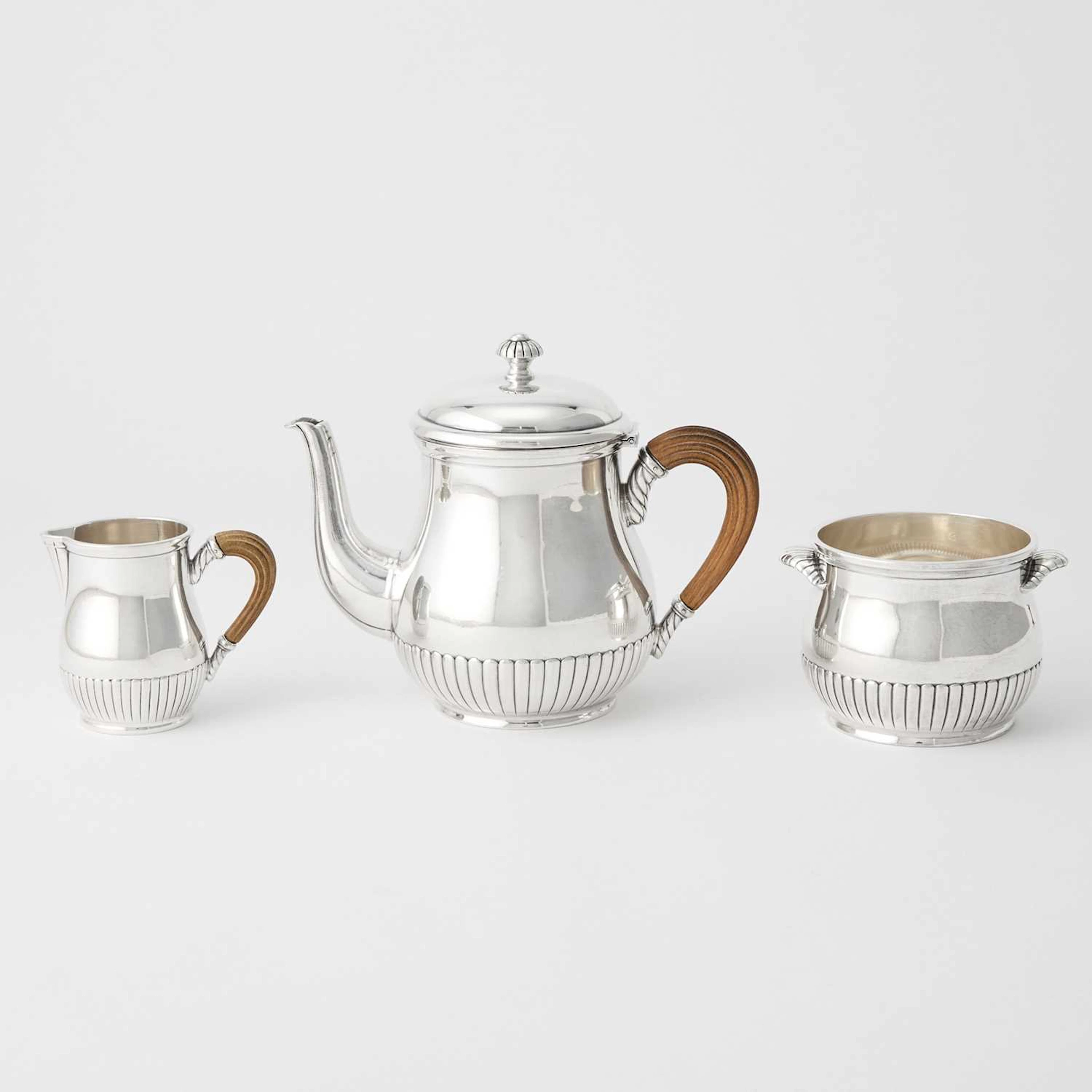 French Silver Tea Service