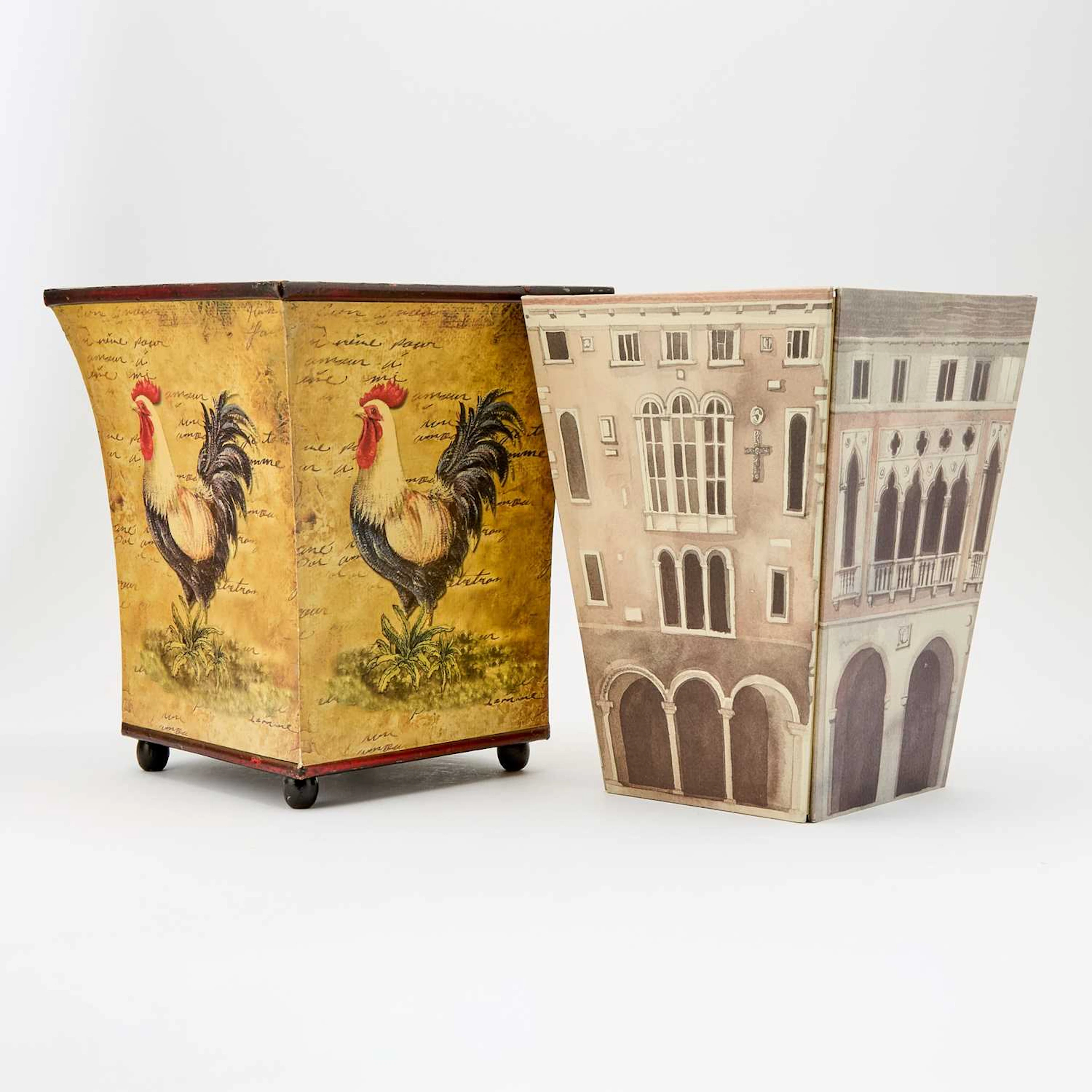 Two Waste Baskets