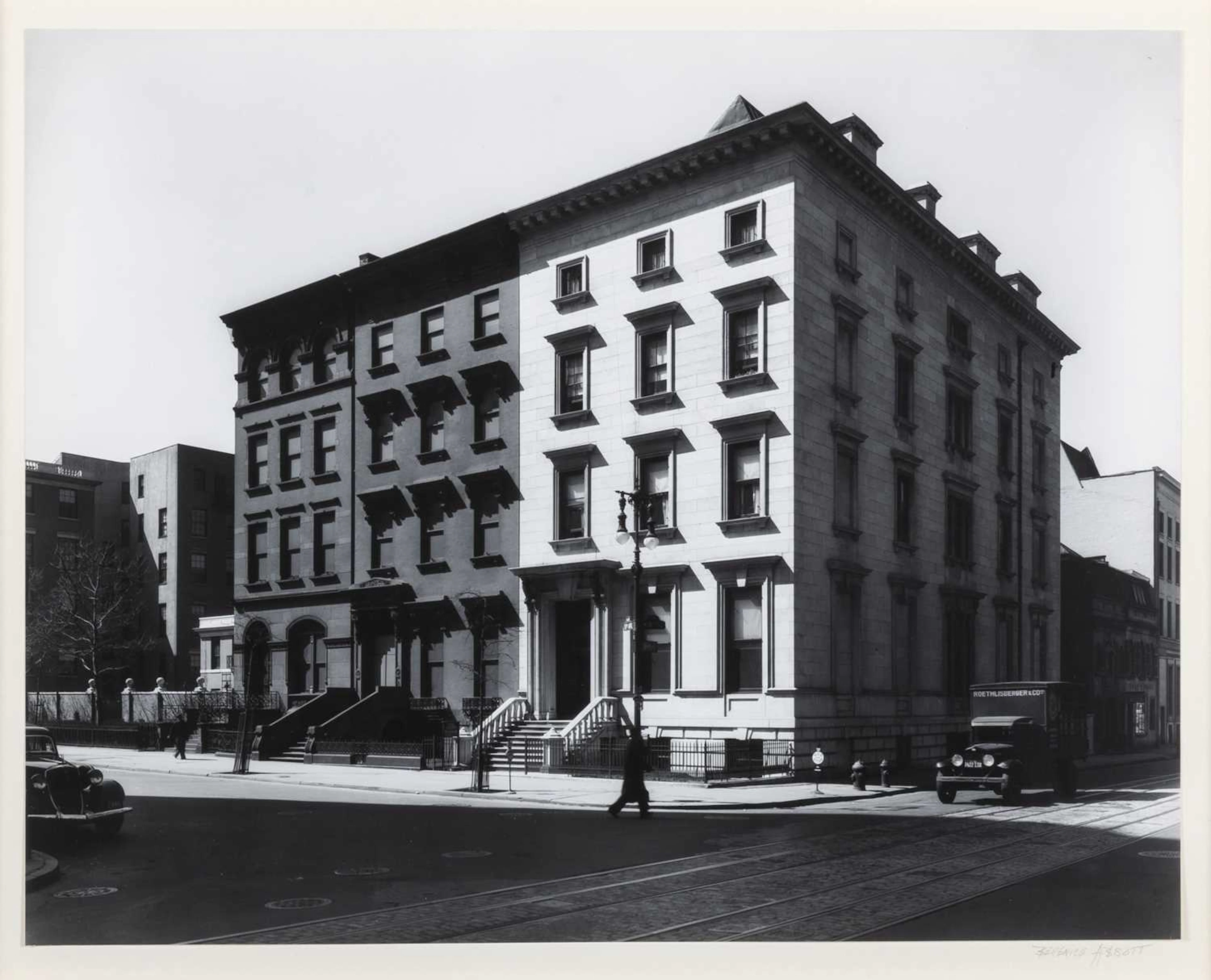 Berenice Abbott, Fifth Avenue Row Houses, Manhattan, 1936