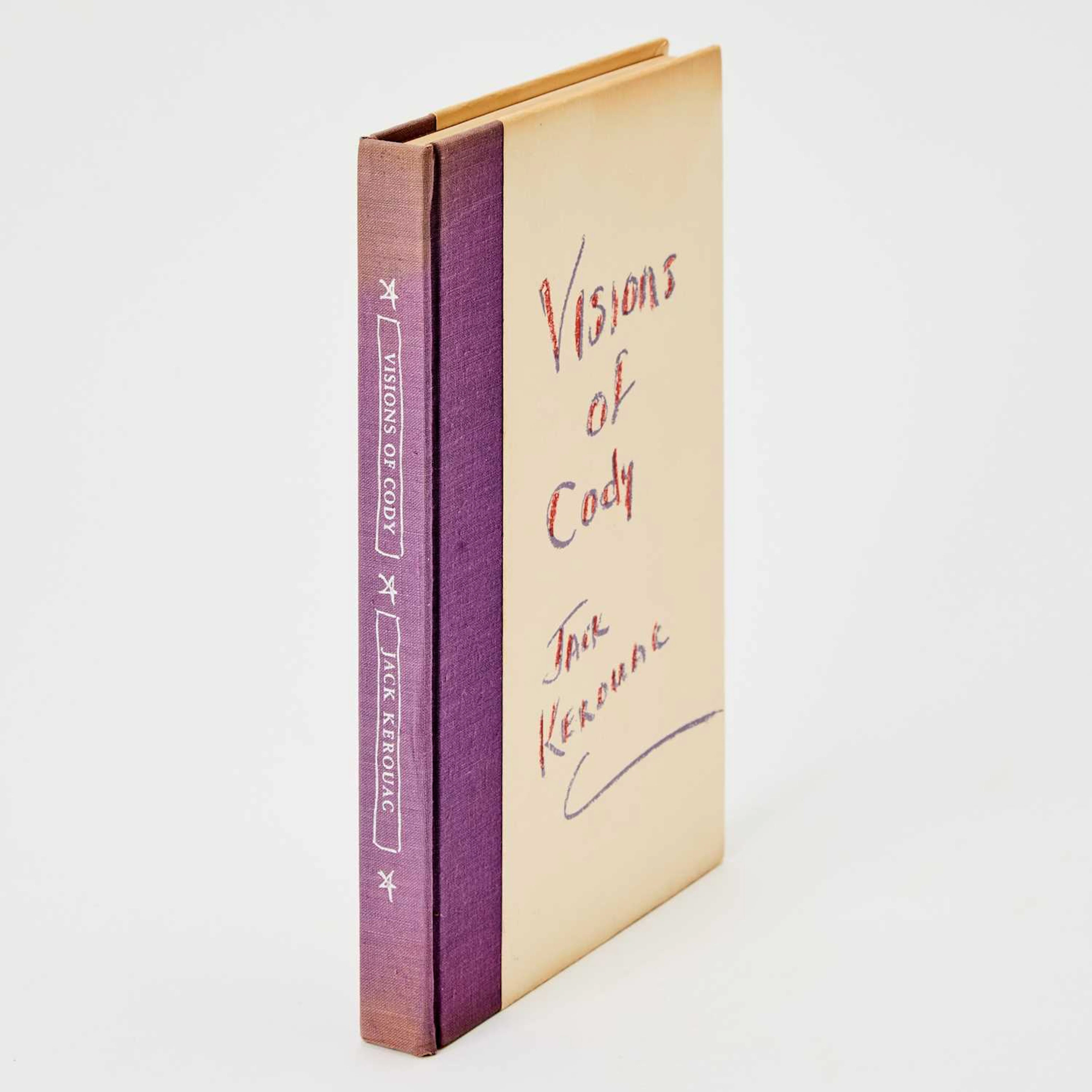 A very fine, limited edition of Visions of Cody signed by Kerouac
