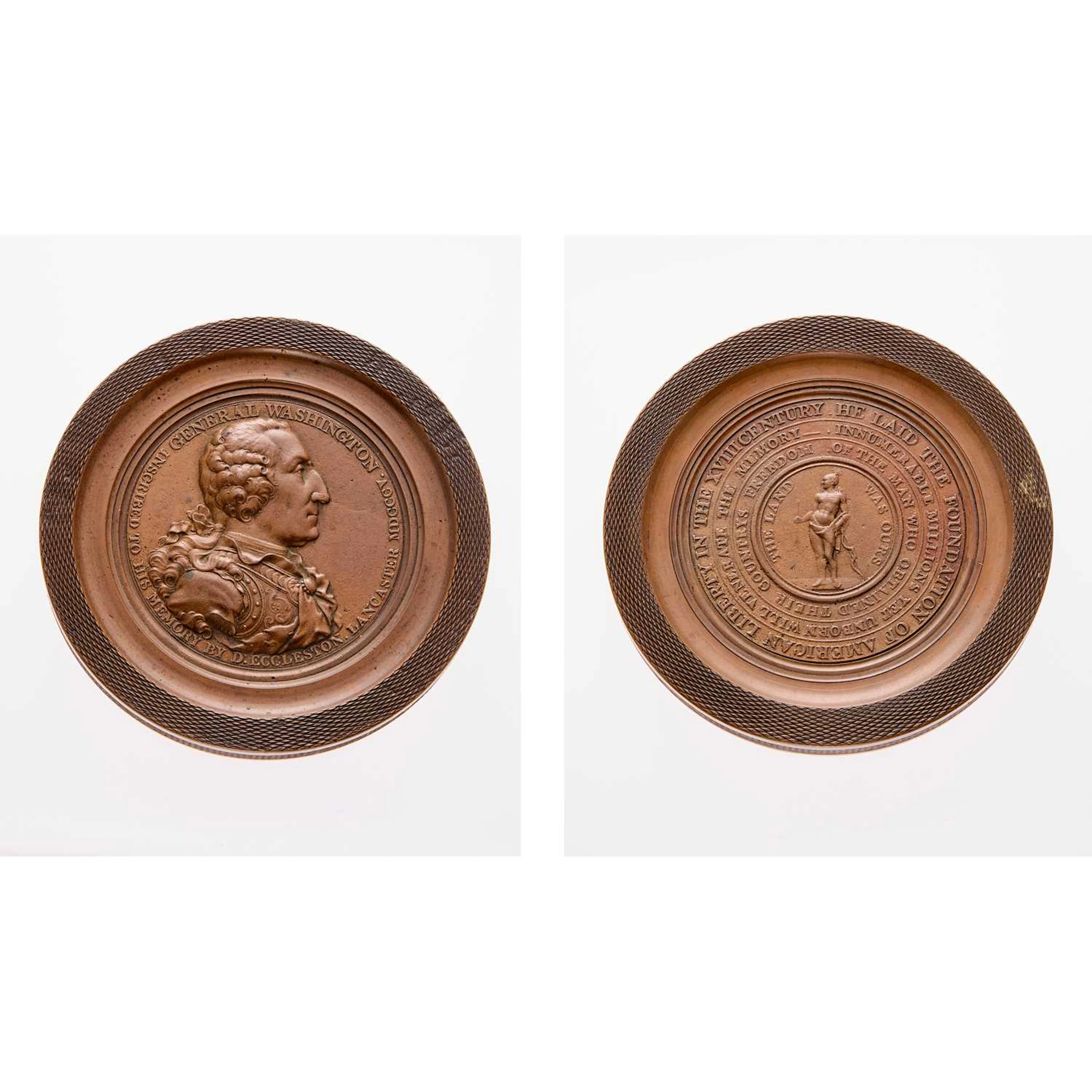 United States. 1805 Eccleston Medal. Cast Variant of Baker 85, Musante