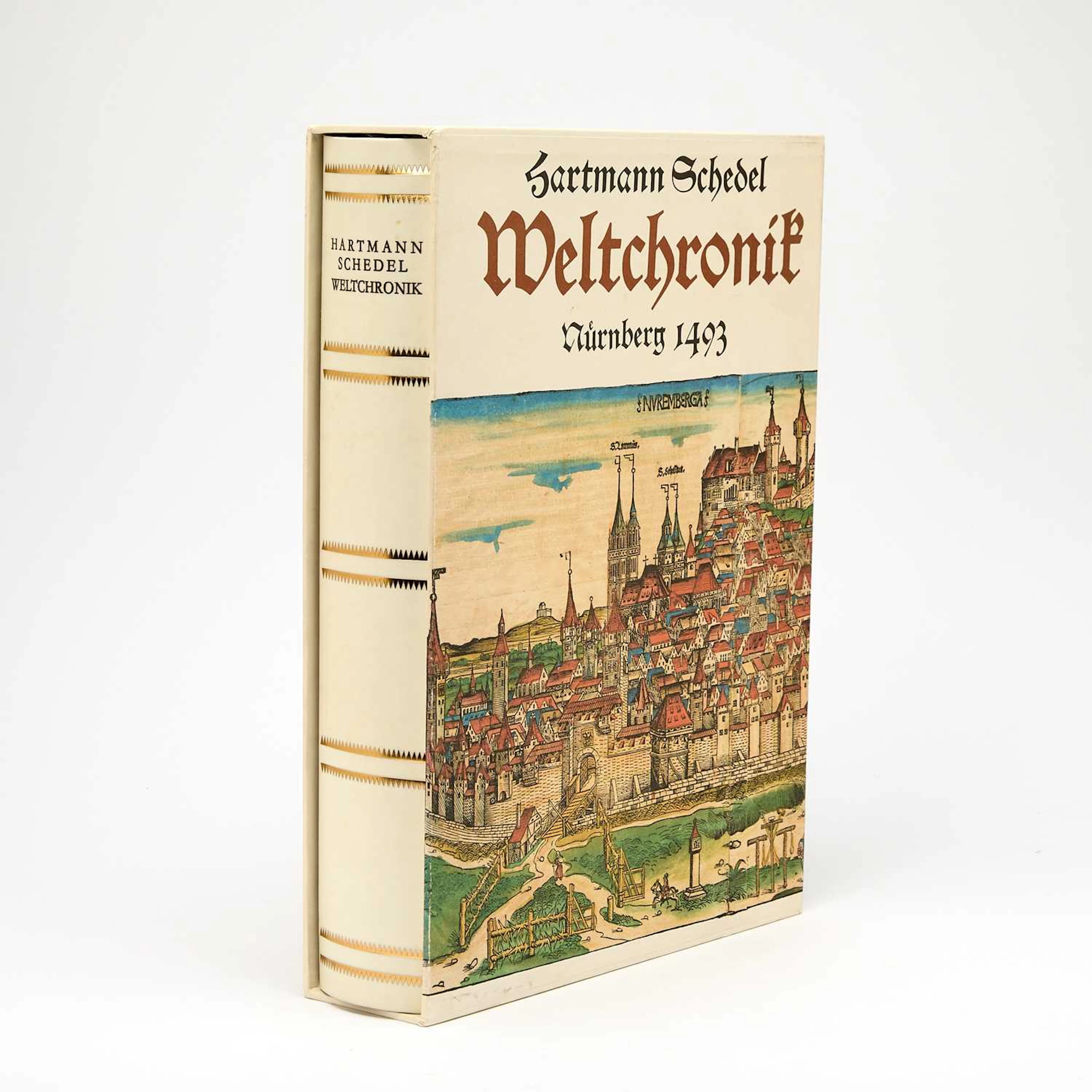 Facsimile of the Nuremberg Chronicle, with numerous illustrations