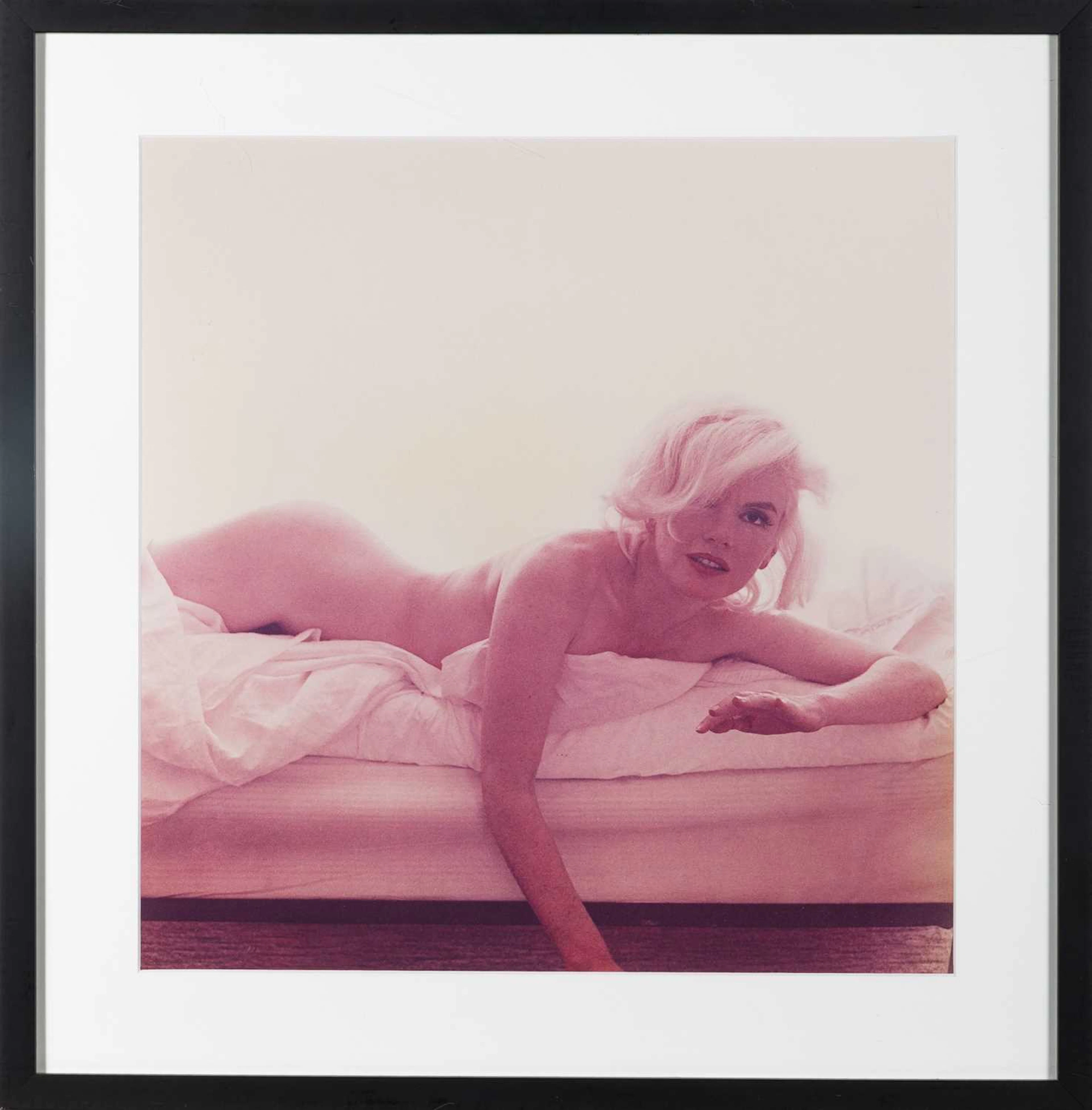Marilyn Monroe Nude on a Bed from The Last Sitting for Vogue