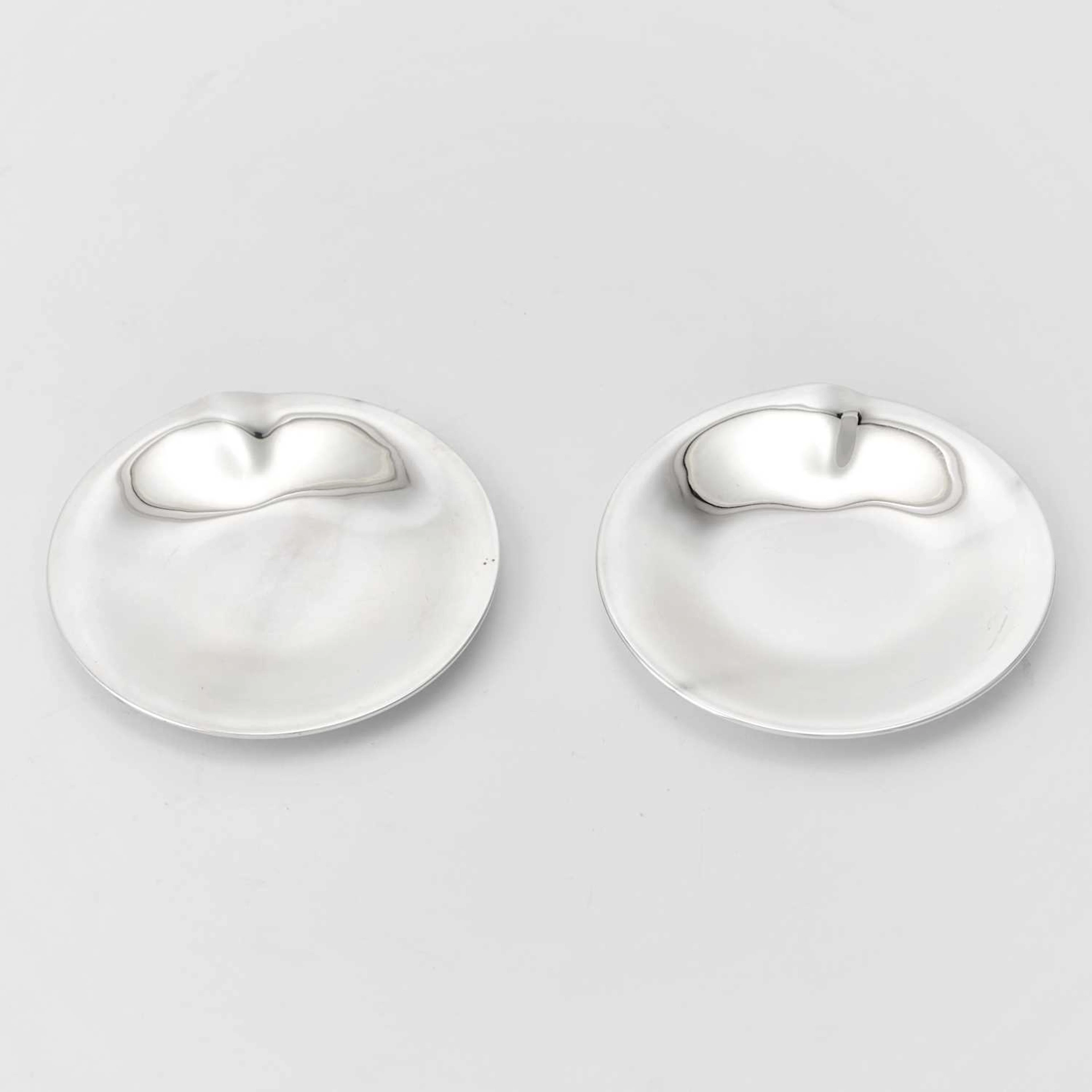Pair of Elsa Peretti for Tiffany & Co. Sterling Silver Dishes