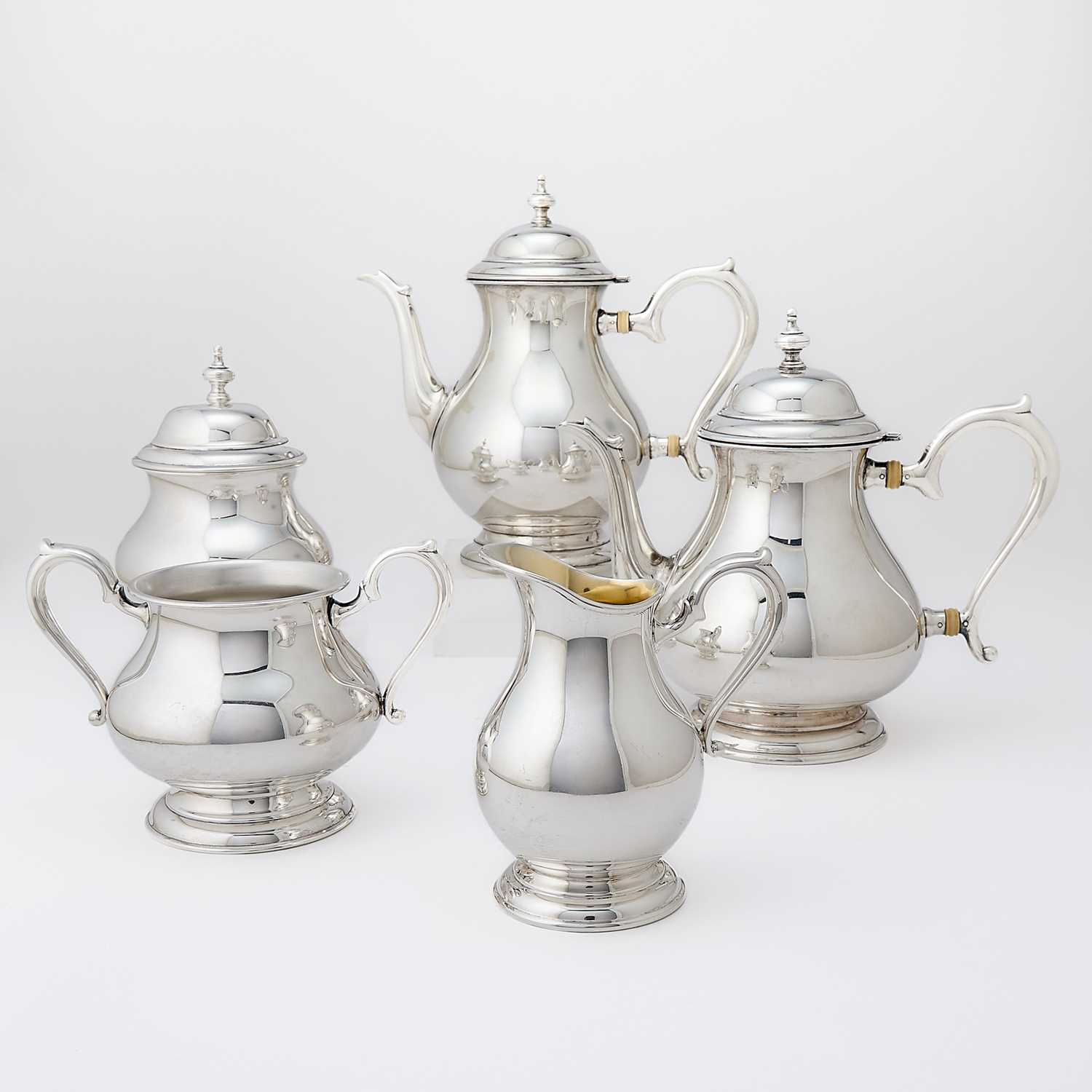 Lunt Sterling Silver Tea and Coffee Service