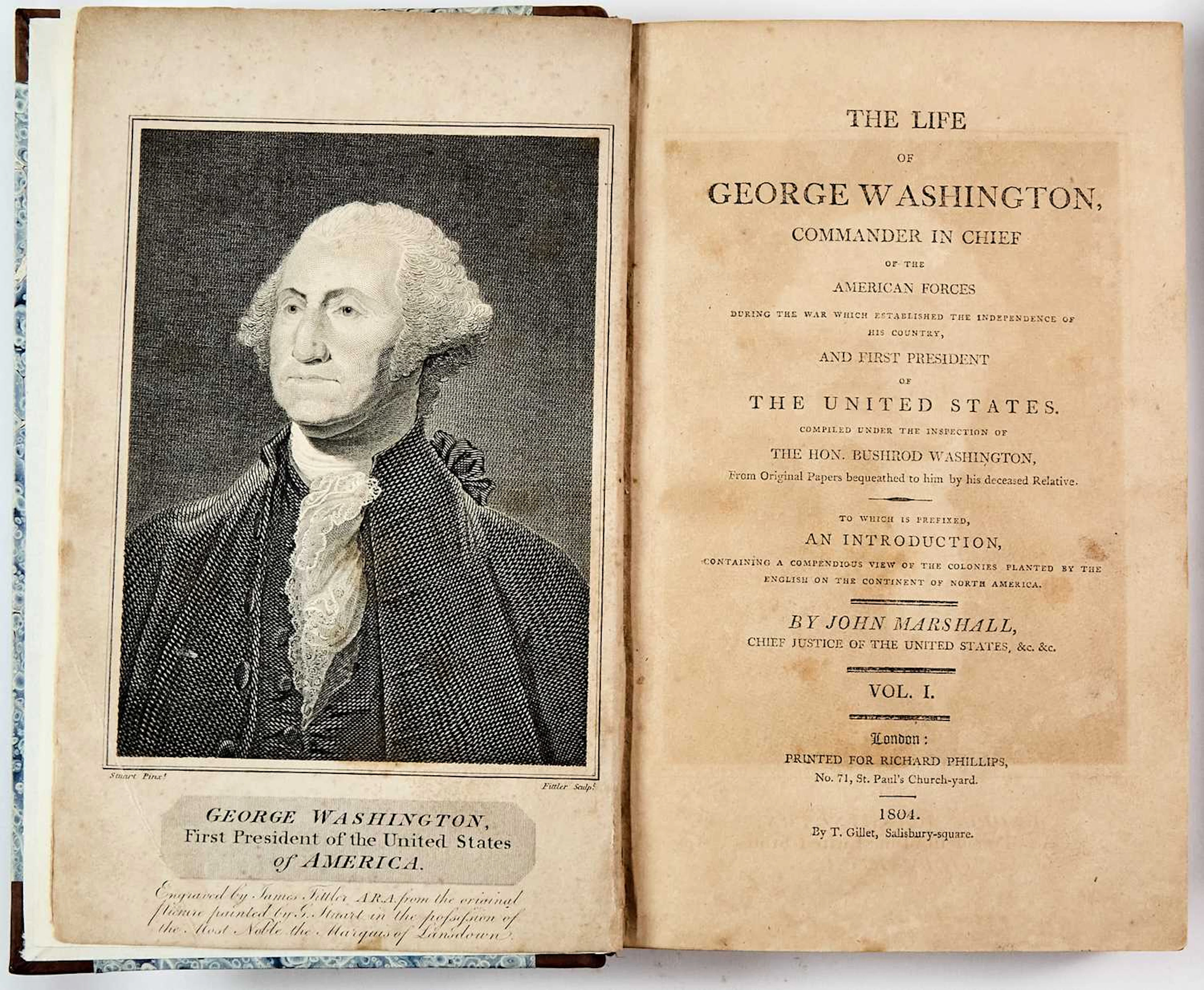 The English edition of the Life of Washington