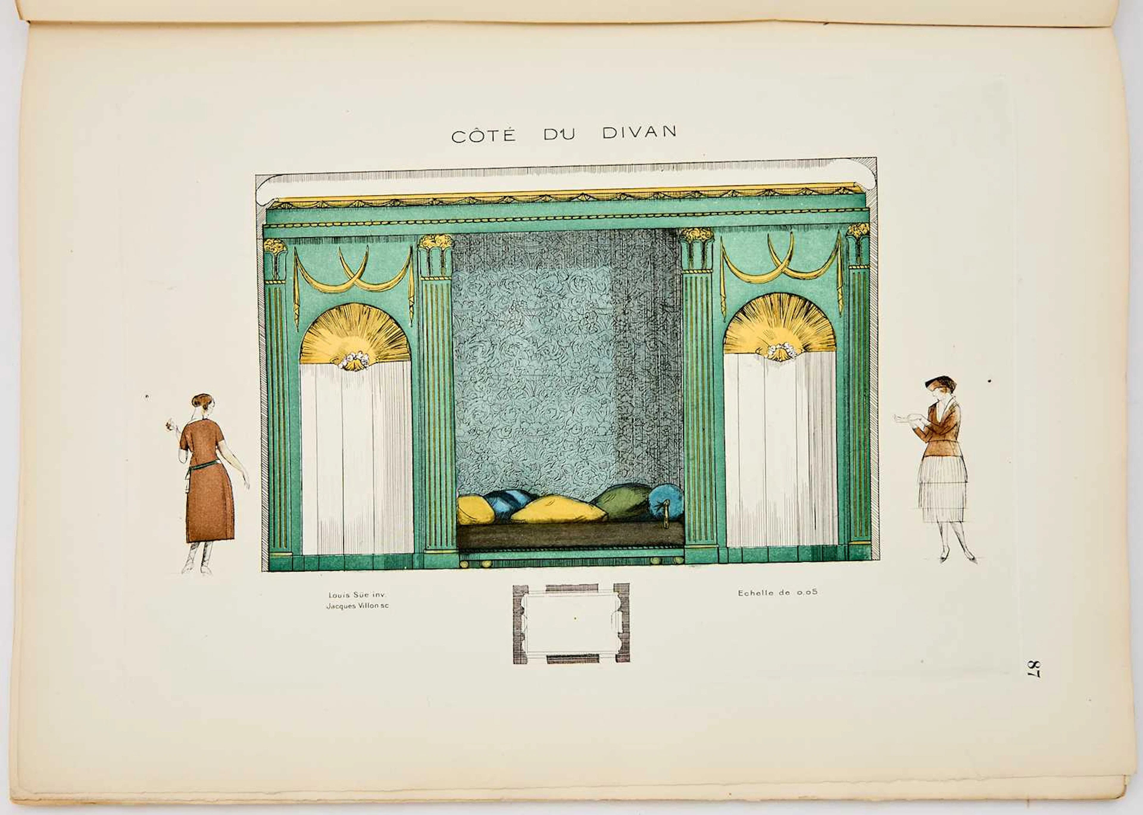 A quintessential Art Deco portfolio of design