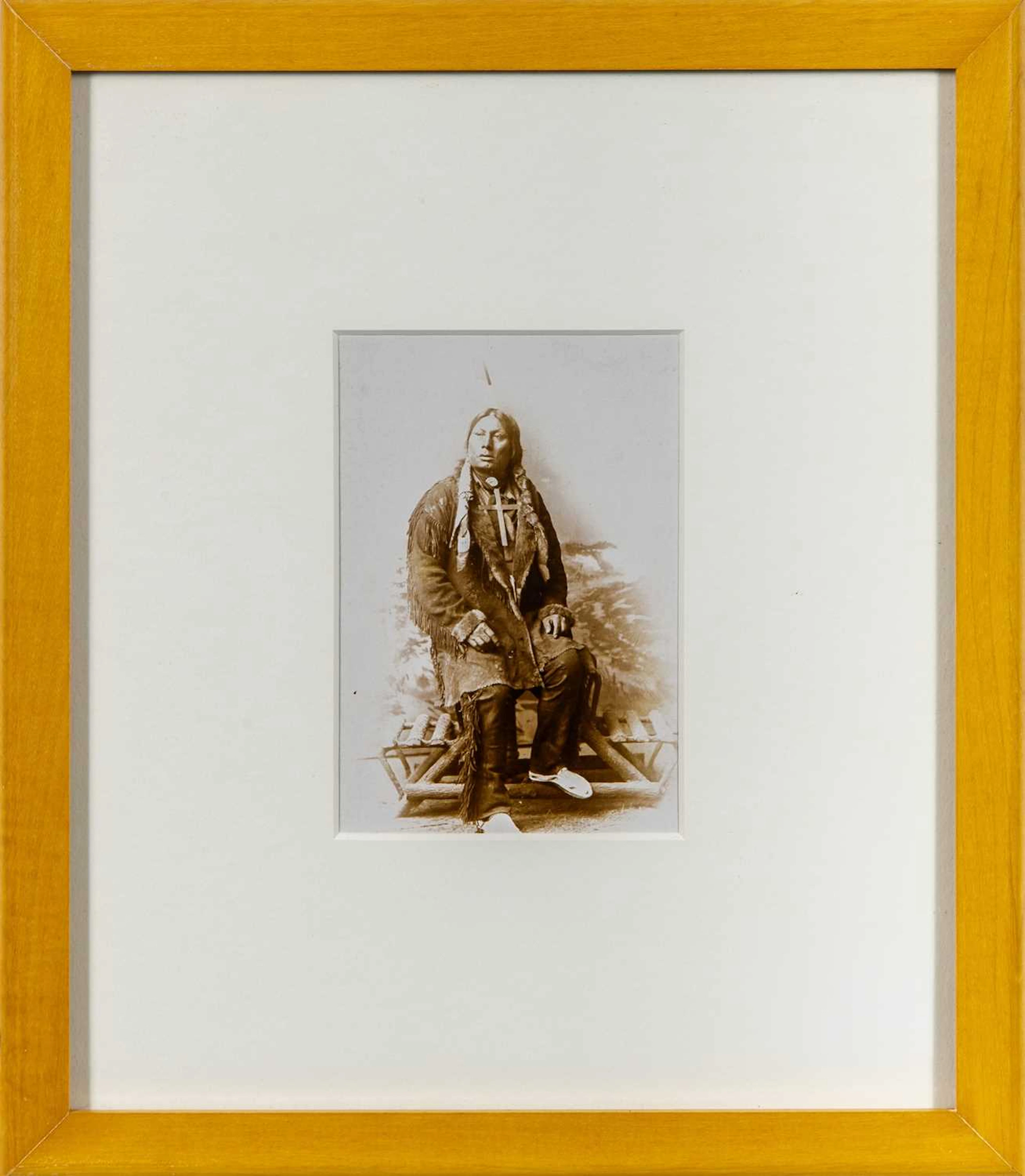 An enticing photograph of Chief Joseph