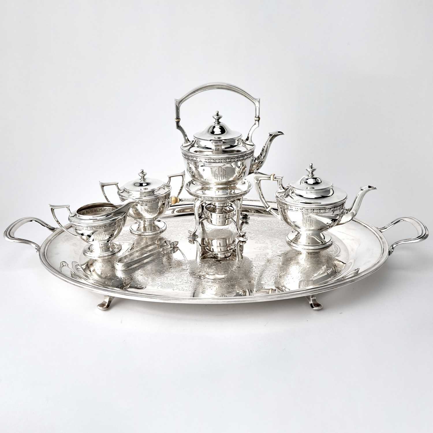 Durgin Sterling Silver Tea Service