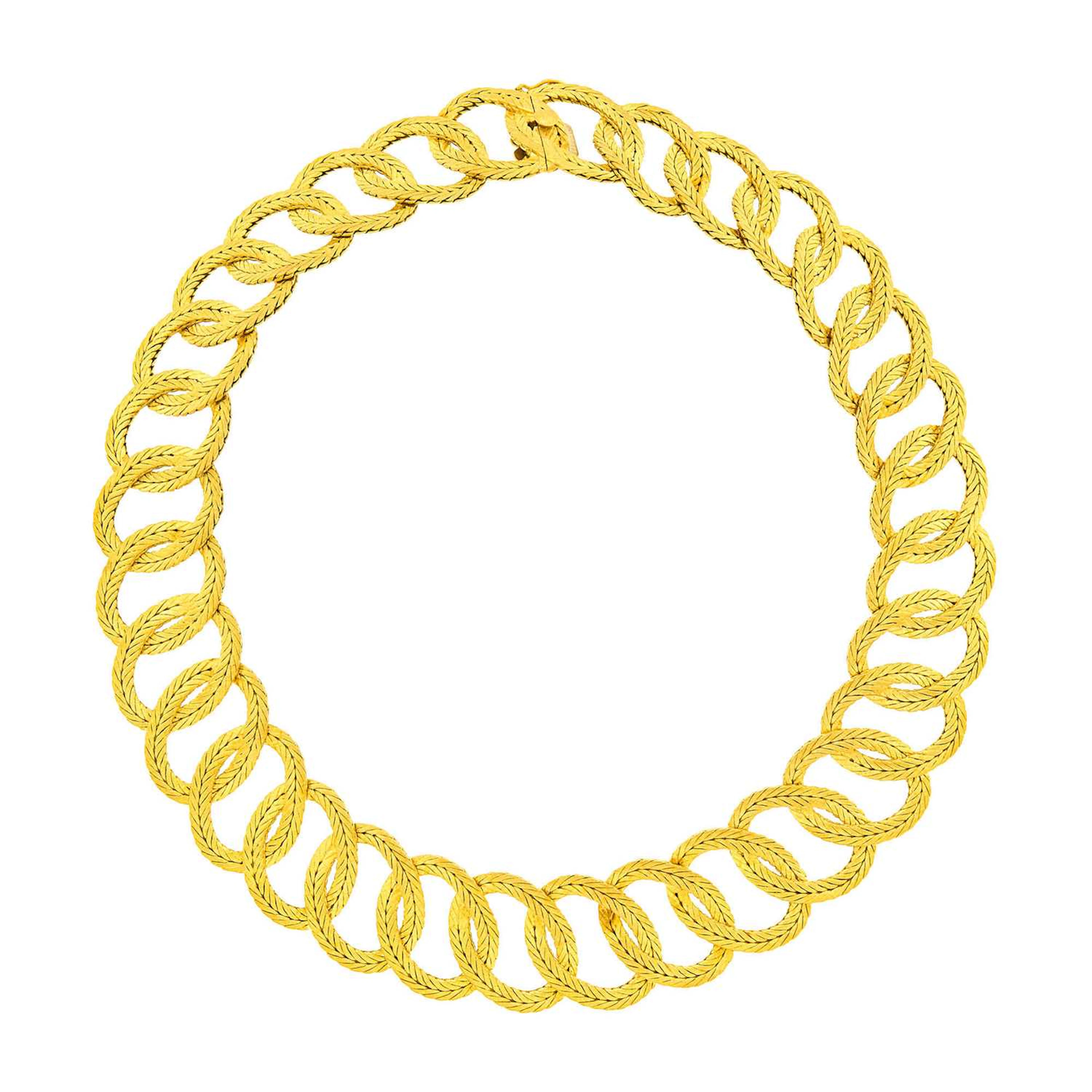 Buccellati Gold Link Necklace