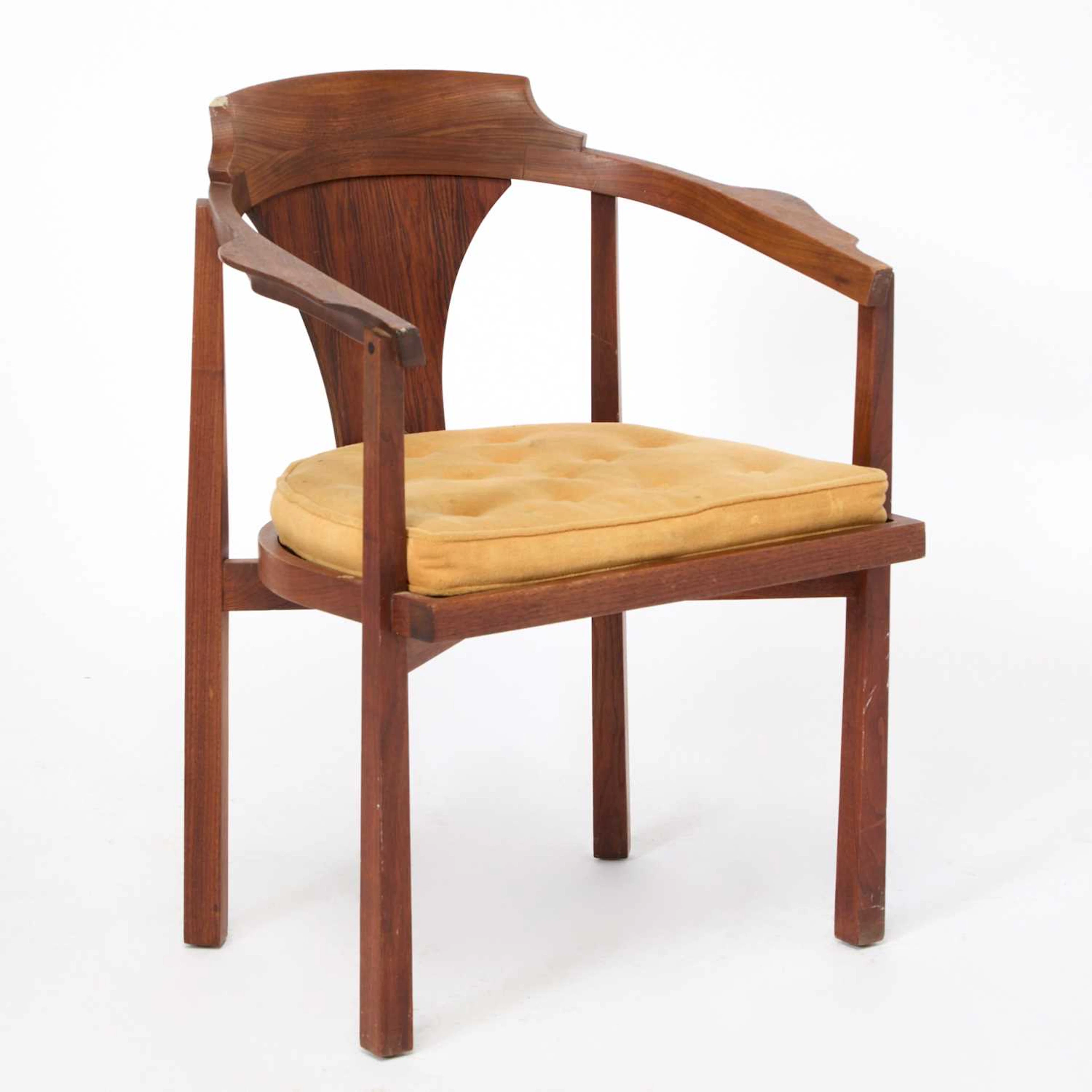 Edward Wormley Teak Armchair