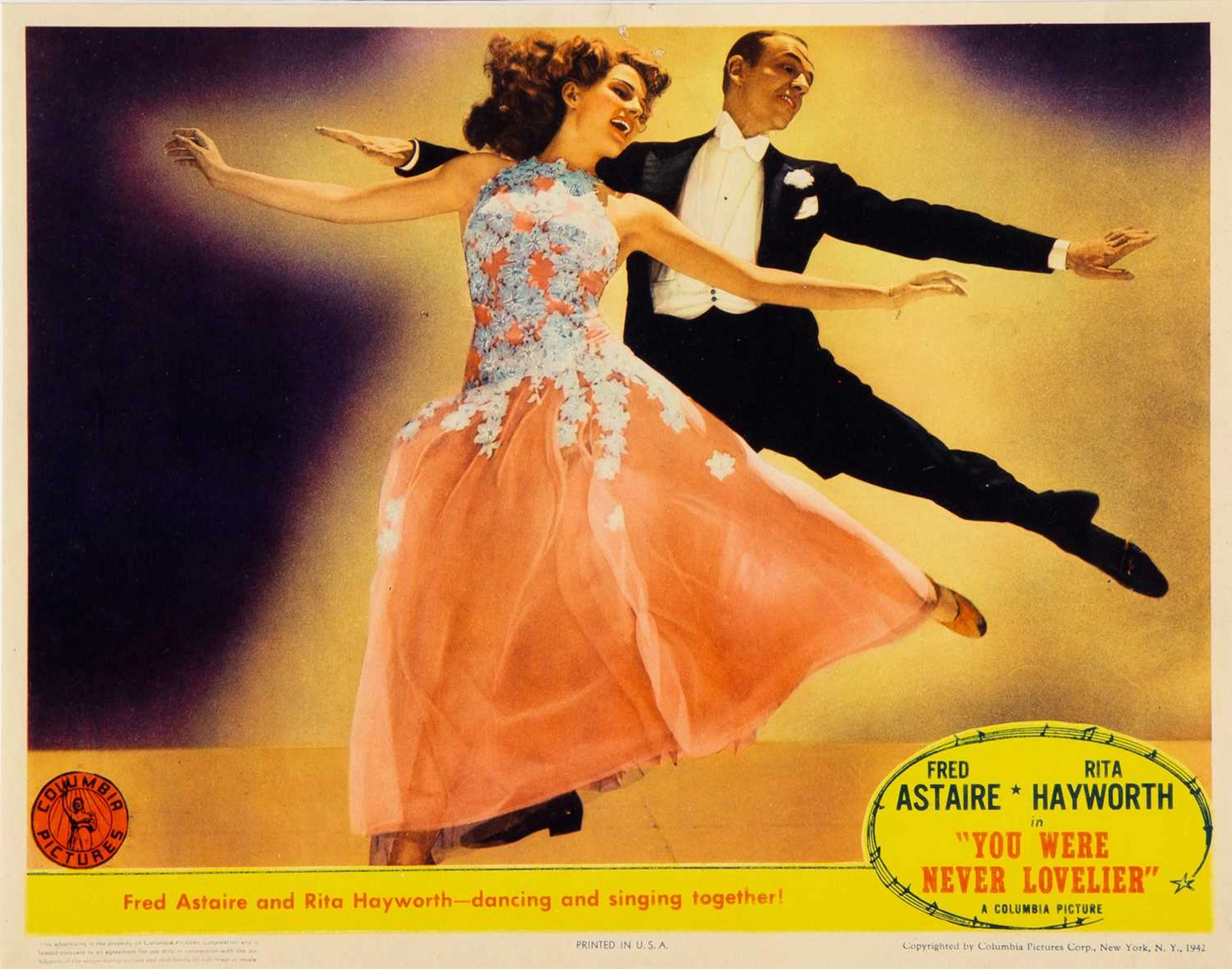 Fred Astaire and Rita Hayworth in You Were Never Lovelier