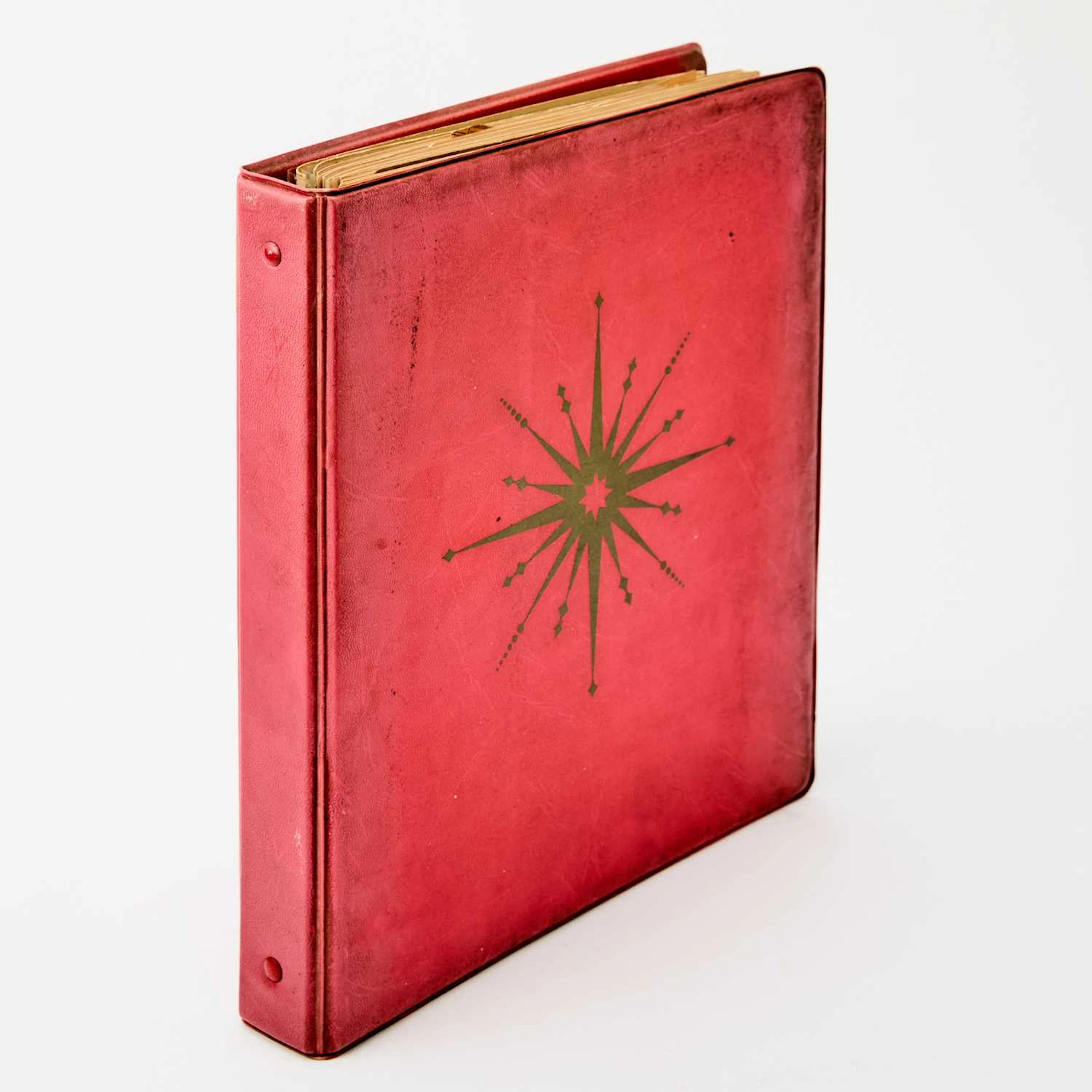 An album of theatrical memorabilia