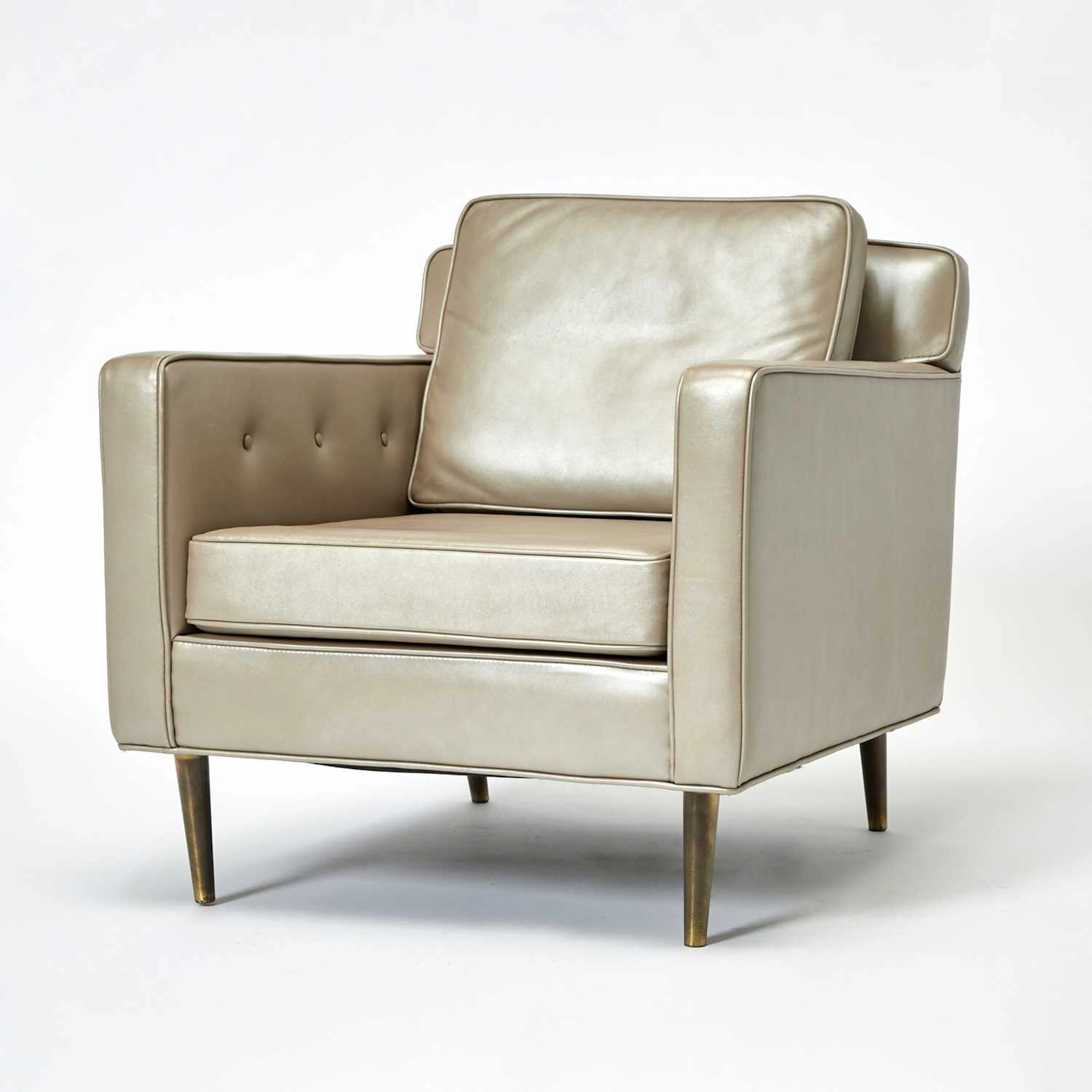 Edward Wormley For Dunbar Upholstered Lounge Chair