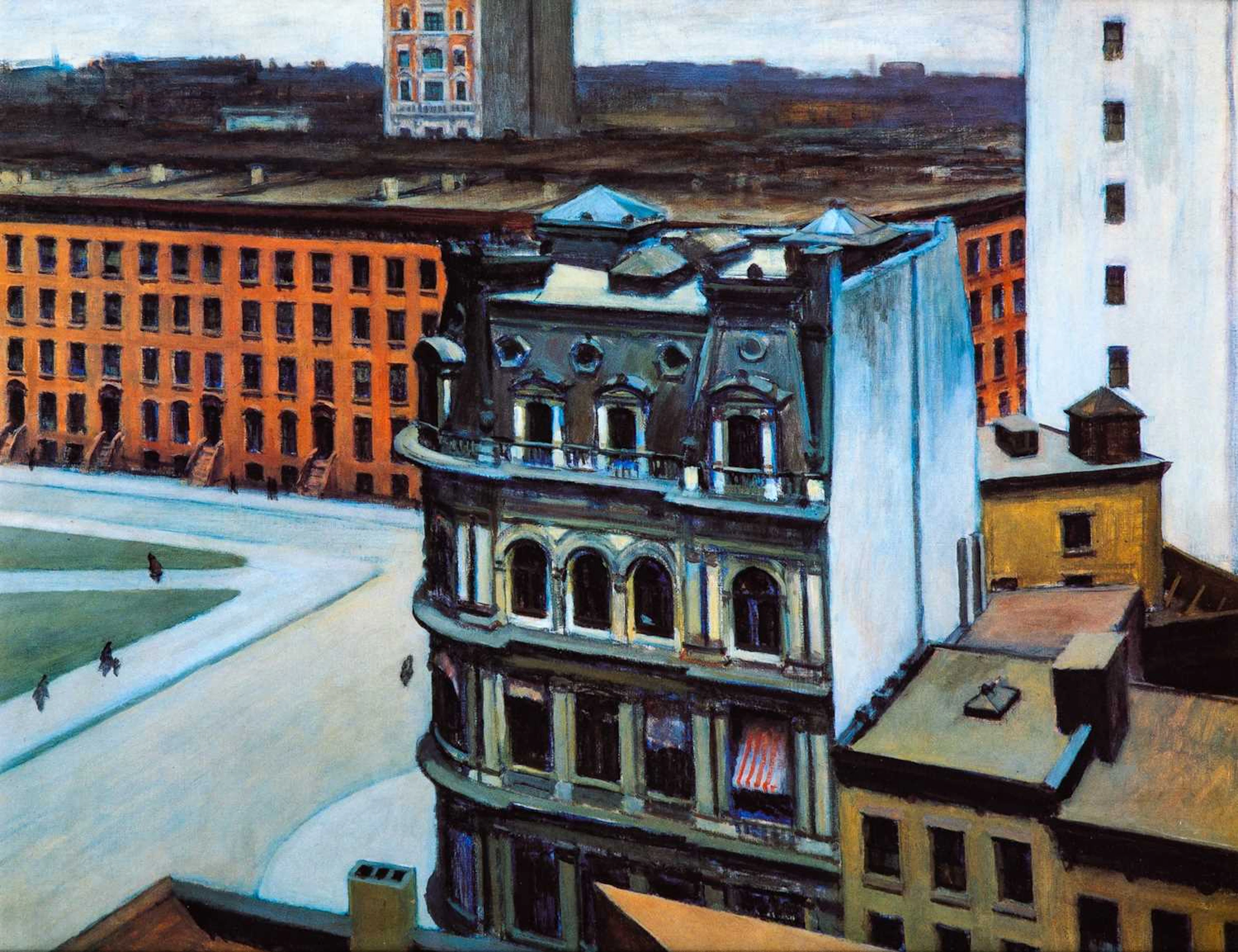 An Edward Hopper reproduction gifted to Charles Strouse by John C. Reilly