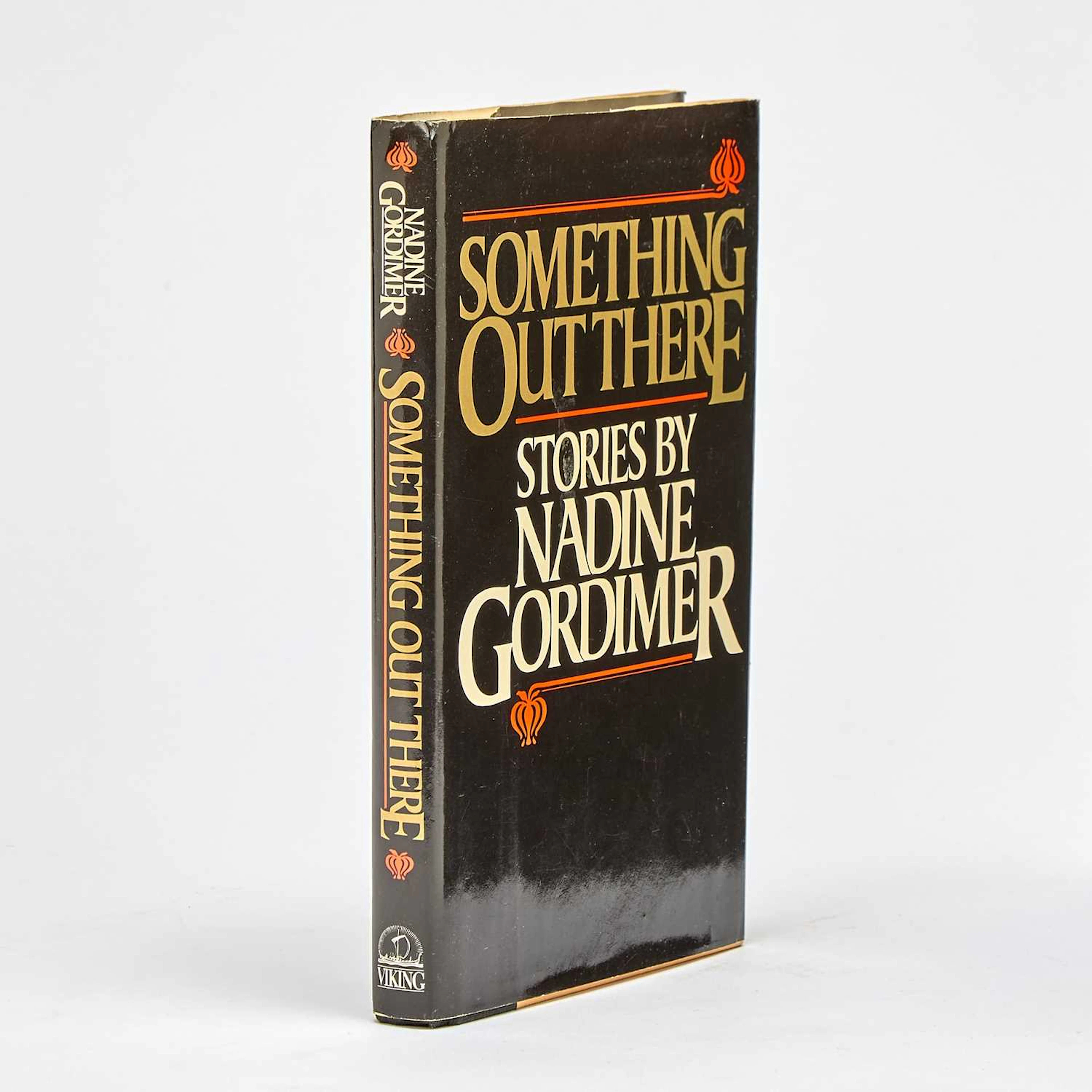 First edition of Something Out There, signed by Nadine Gordimer