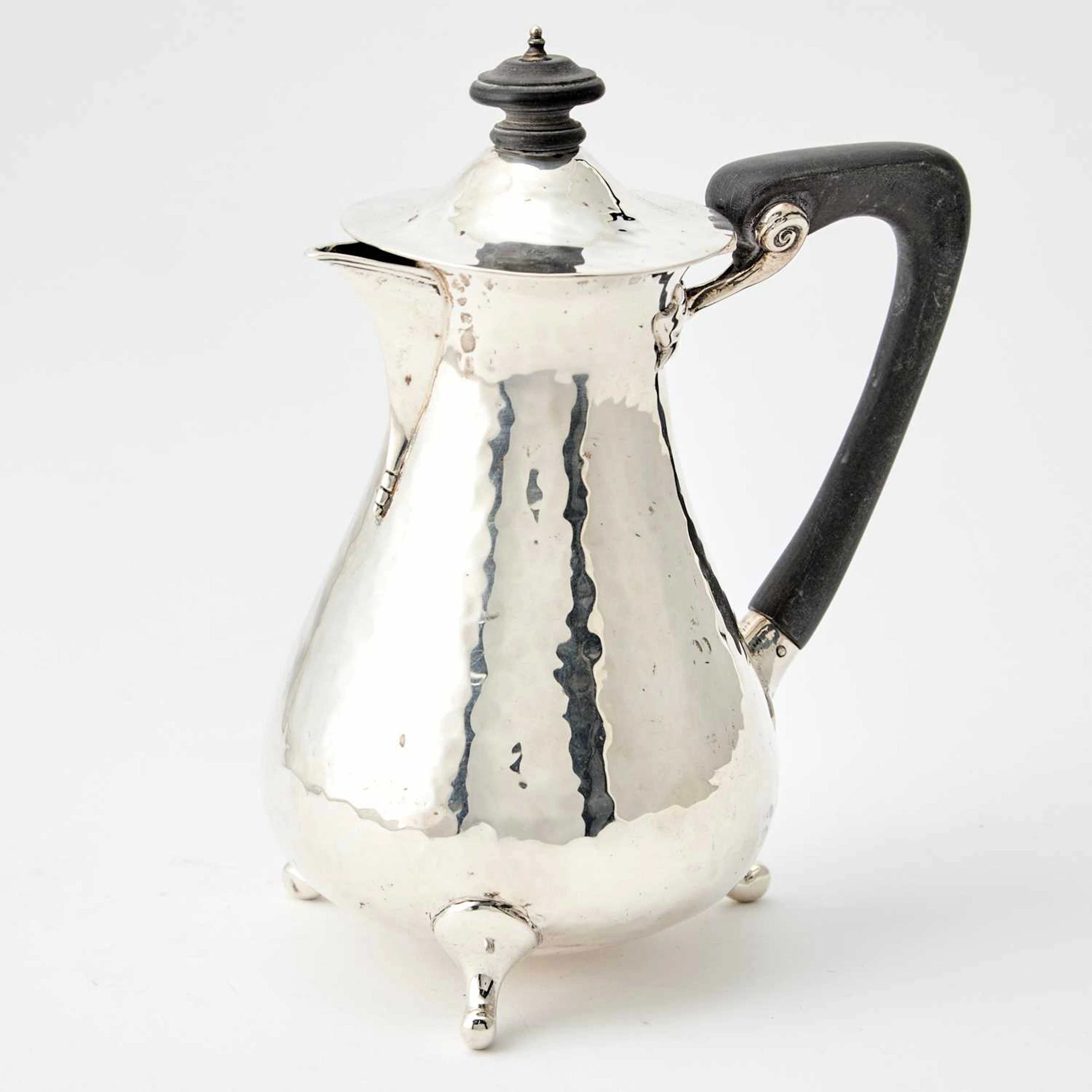 George V Sterling Silver Demitasse Coffee Pot
