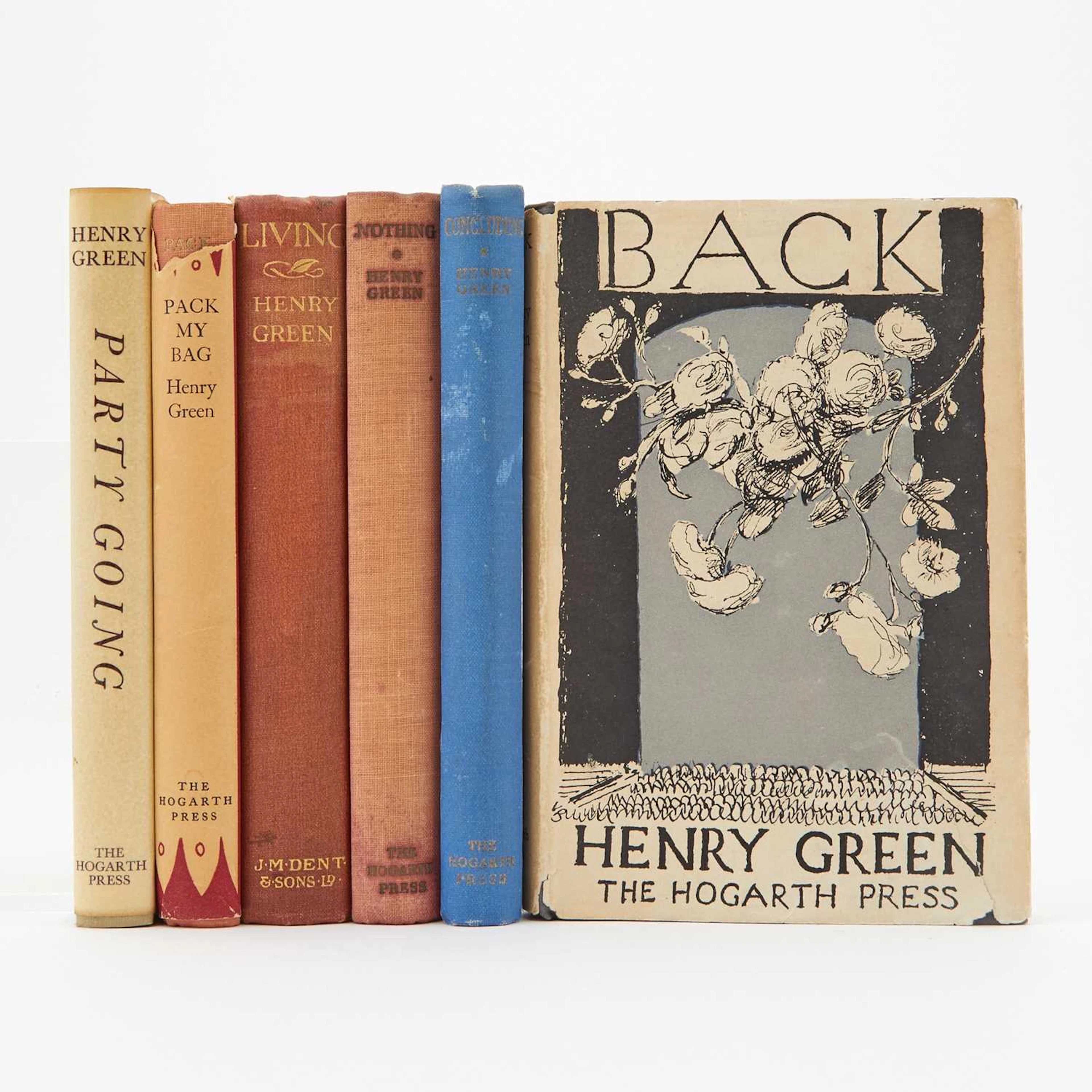 Six early editions by Henry Green
