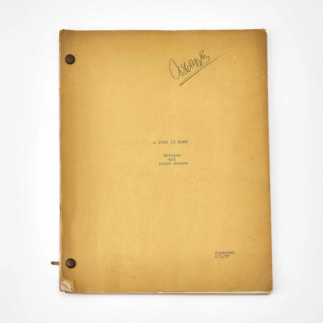 Jack Cosgrove's scrapbook with Selznick notes, Gone with the Wind
