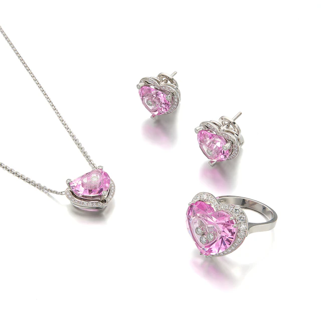 A Suite of 'Happy Diamonds' and White Gold Jewels, Chopard