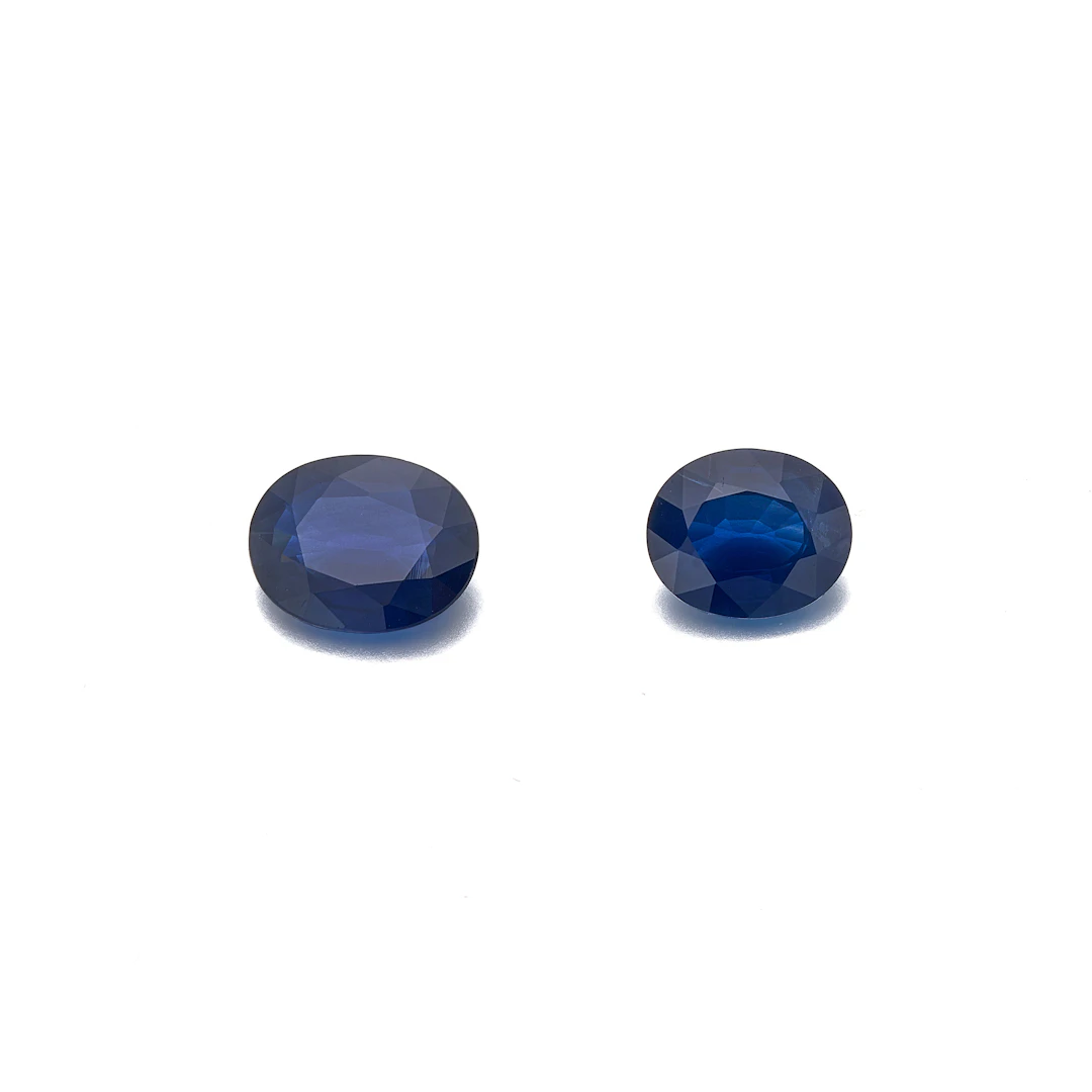Two Unmounted Sapphires