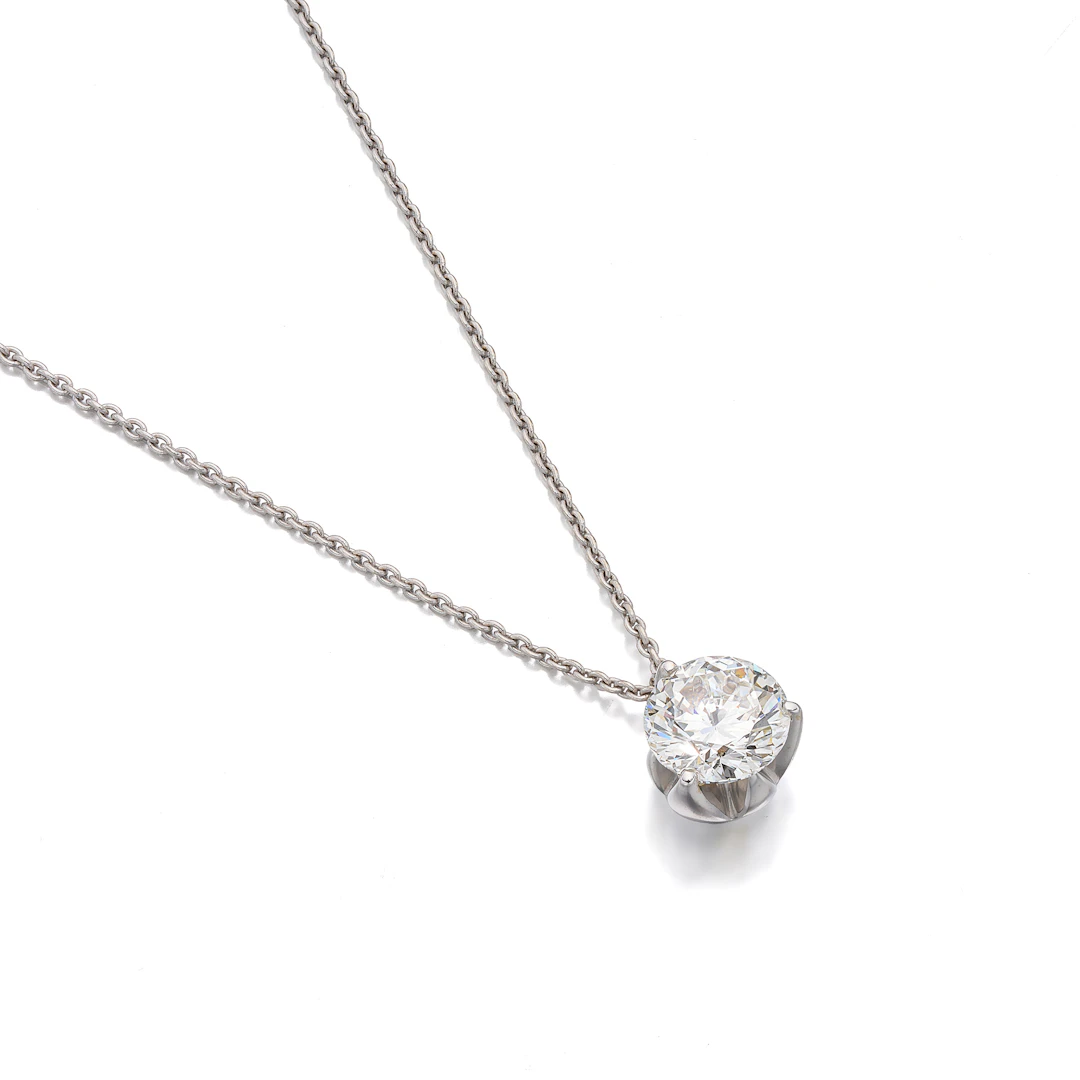 A Diamond and White Gold Necklace, Roberto Coin