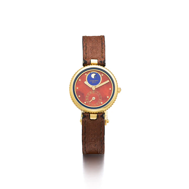 A Gold 'Gefica Safari' Wristwatch, by Gérald Genta, Ref. G 2939.7