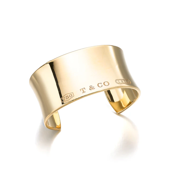 A Gold '1837' Cuff Bangle Bracelet, Tiffany & Co.