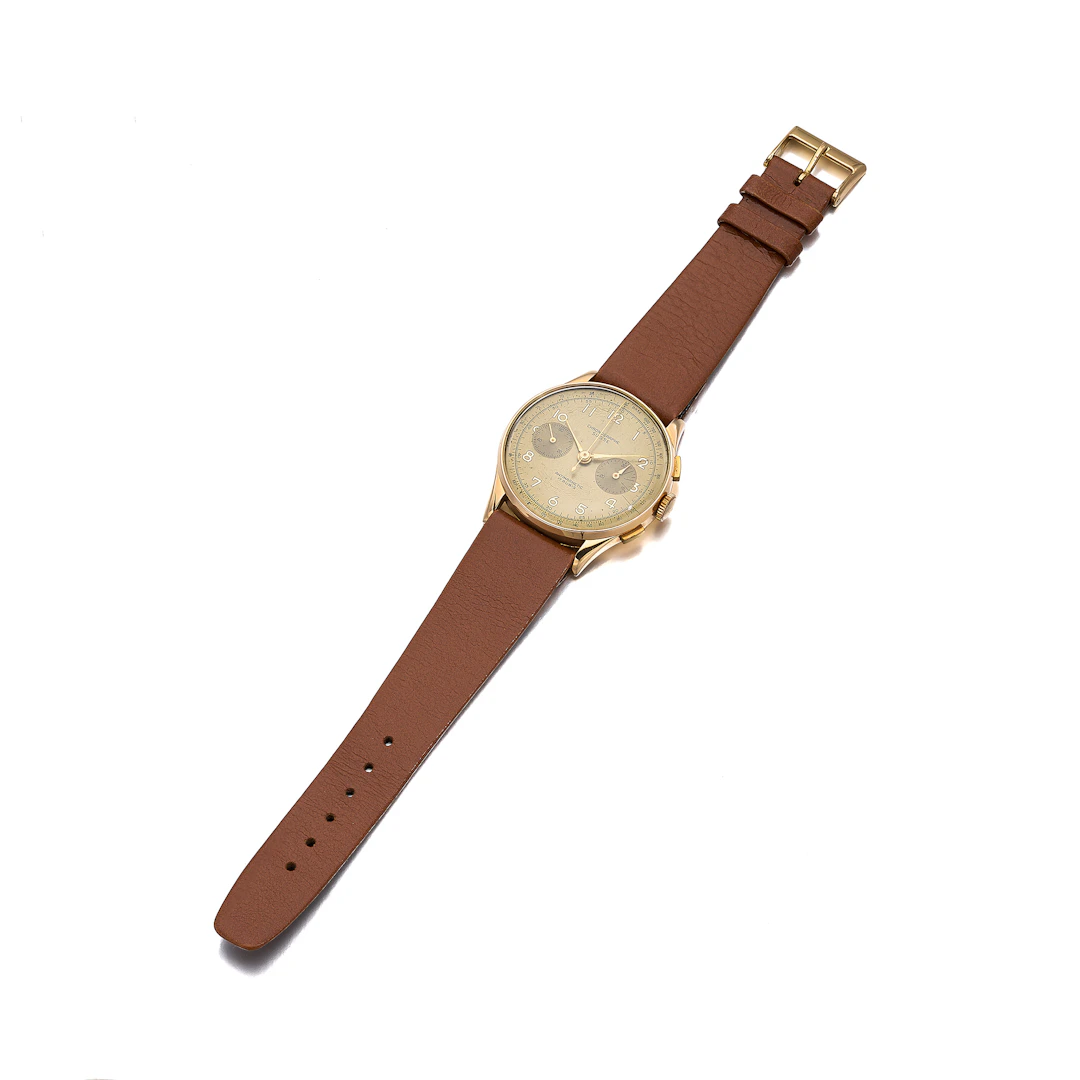 No Reserve | A Gentleman's Gold Chronograph Wristwatch, by Chronographe Suisse