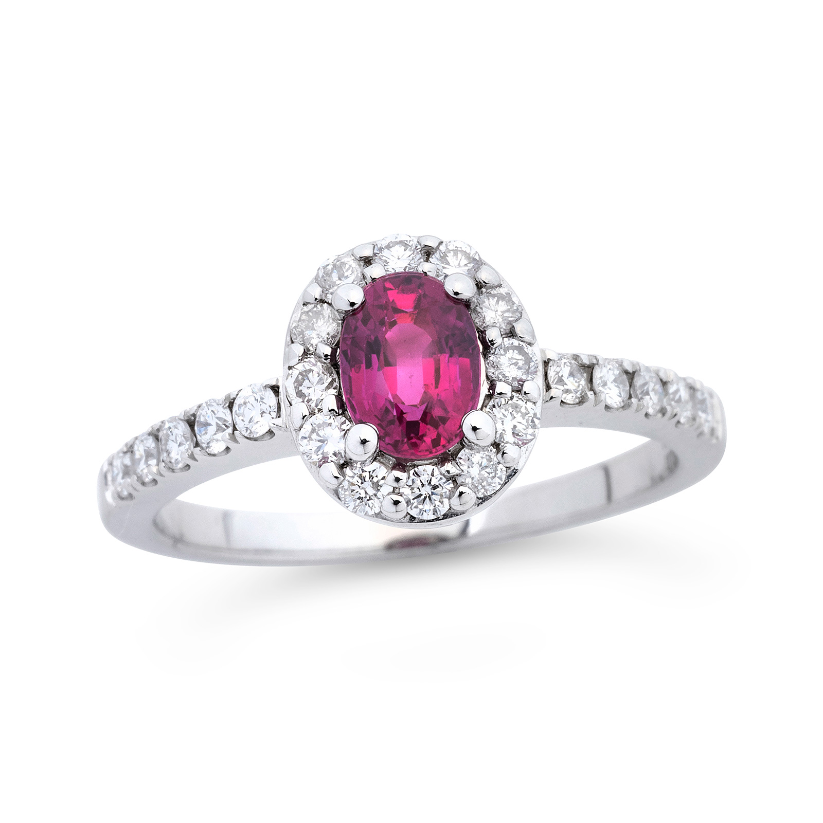 Ruby, Diamond and Gold Ring