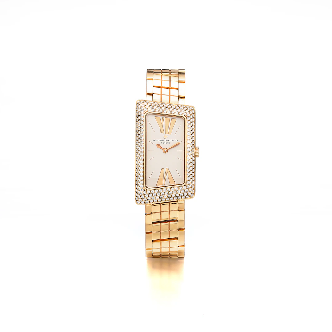 A Lady's Diamond and Gold '1972 Cambrée' Wristwatch, Ref. 25515, Vacheron