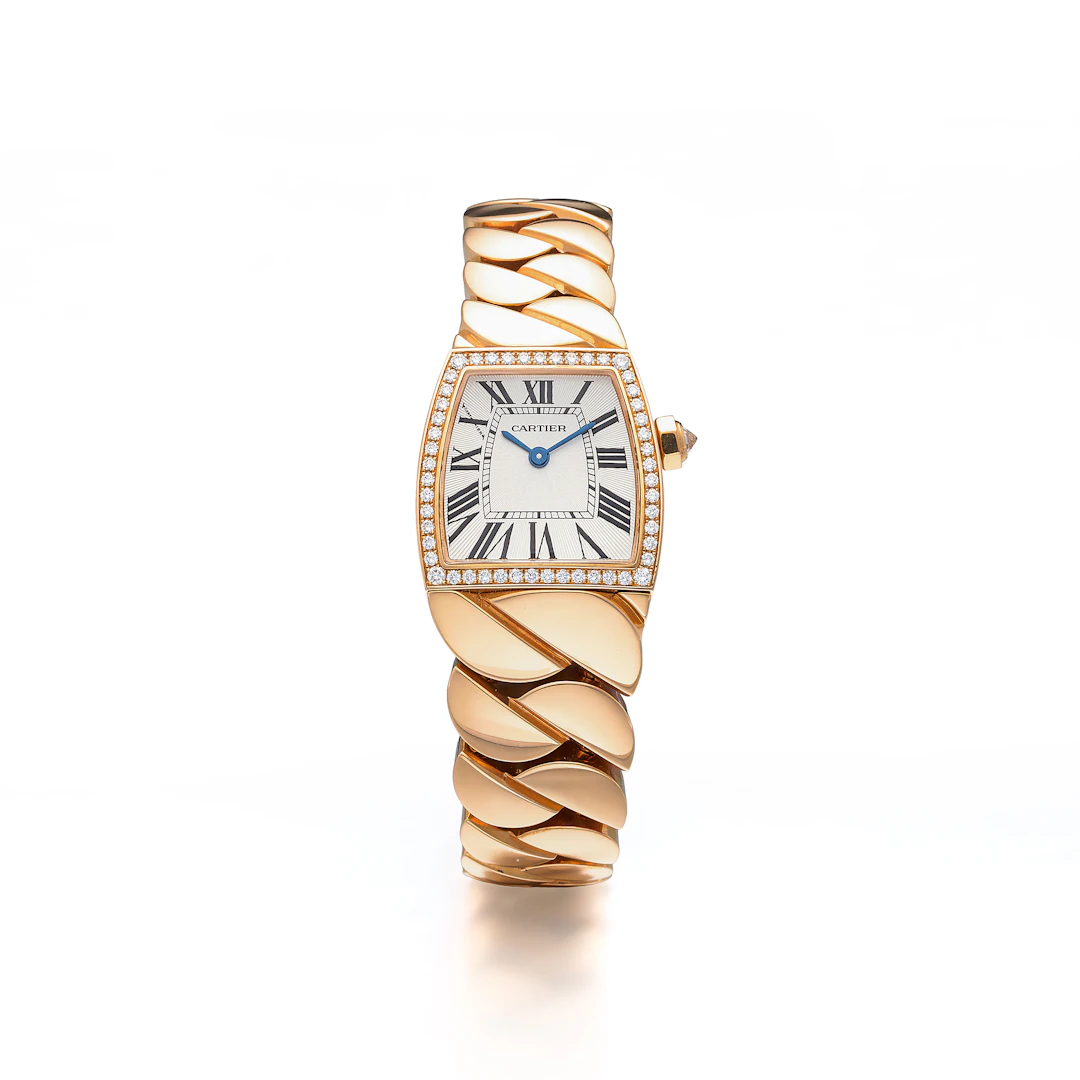 A Lady's Rose Gold 'La Dona' Wristwatch, Cartier