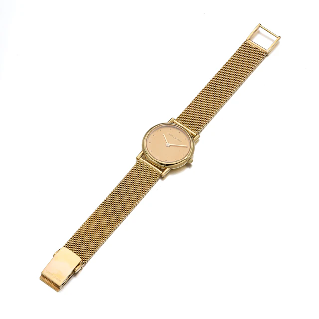 A Lady's Gold Wristwatch, Georg Jensen